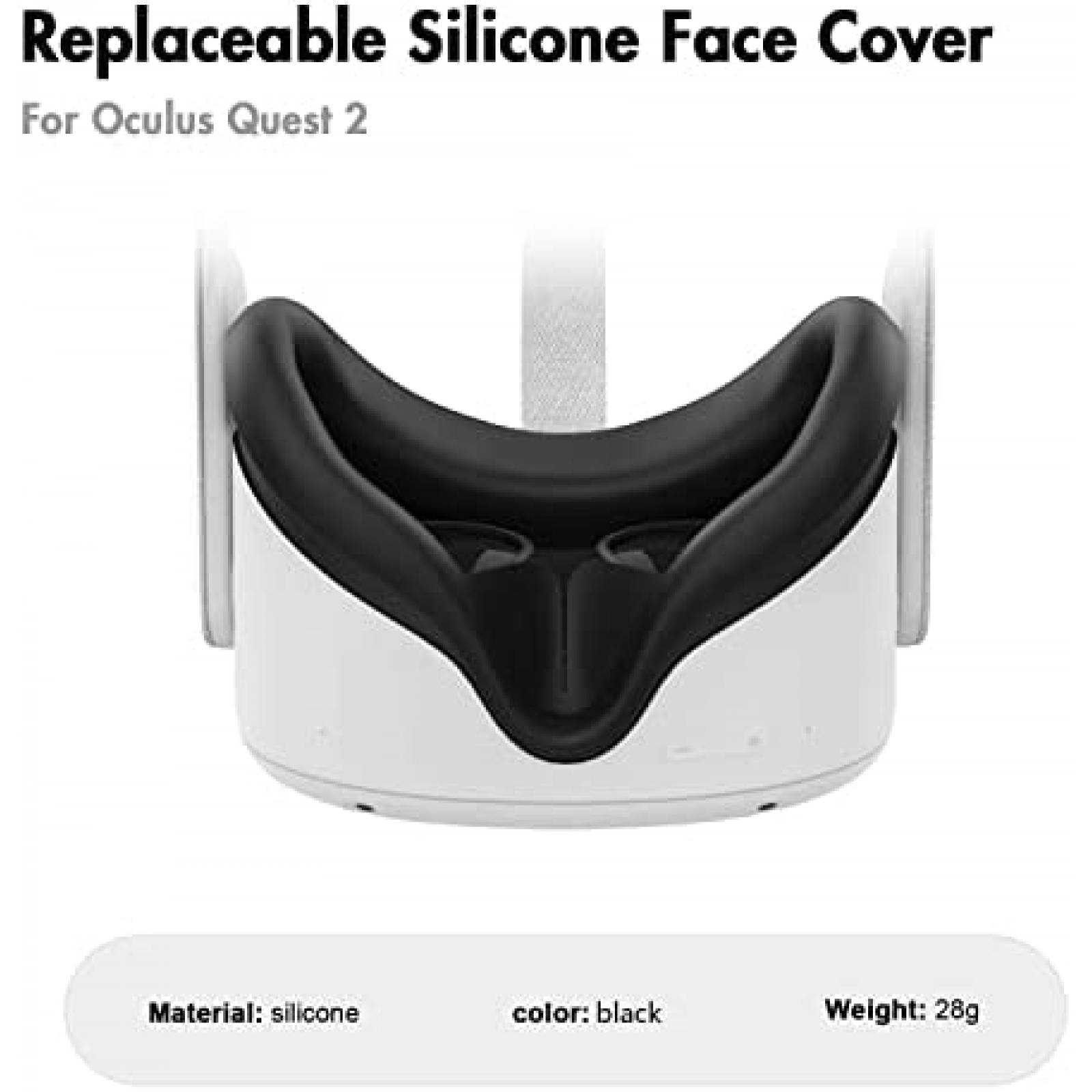 Juego de Accesorios AMVR para Oculus Quest 2 -Blanco