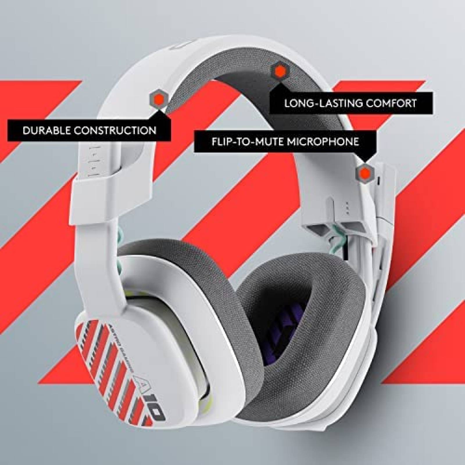 Headset Gamer Astro A10 Cable Removible Multicompatibilidad