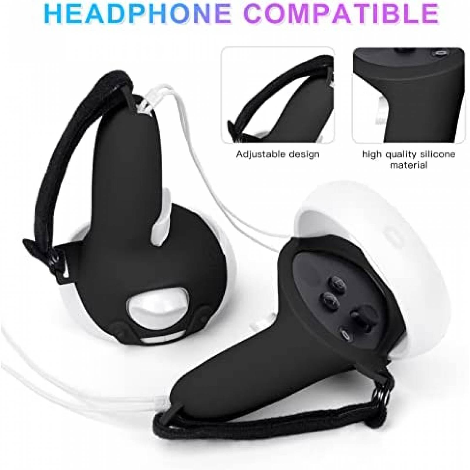 Protector Facial TopCube para Oculus Quest 2 -Negro