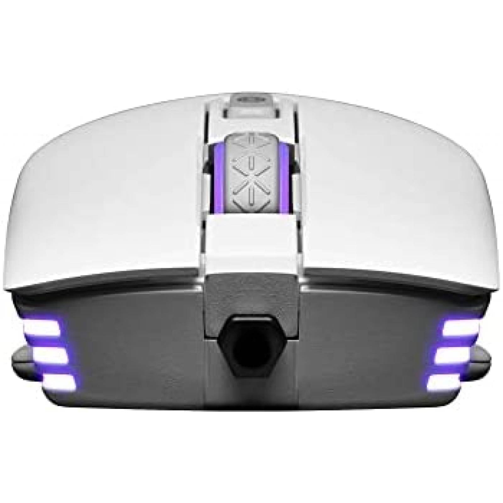 Mouse Gamer EVGA X12 Alambrico 8 Botones 16,000 DPI -Blanco