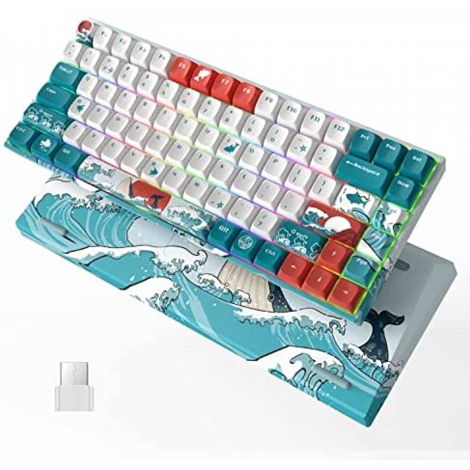 Teclas Personalizadas COSTOM XVX M84 84 Piezas -Azul