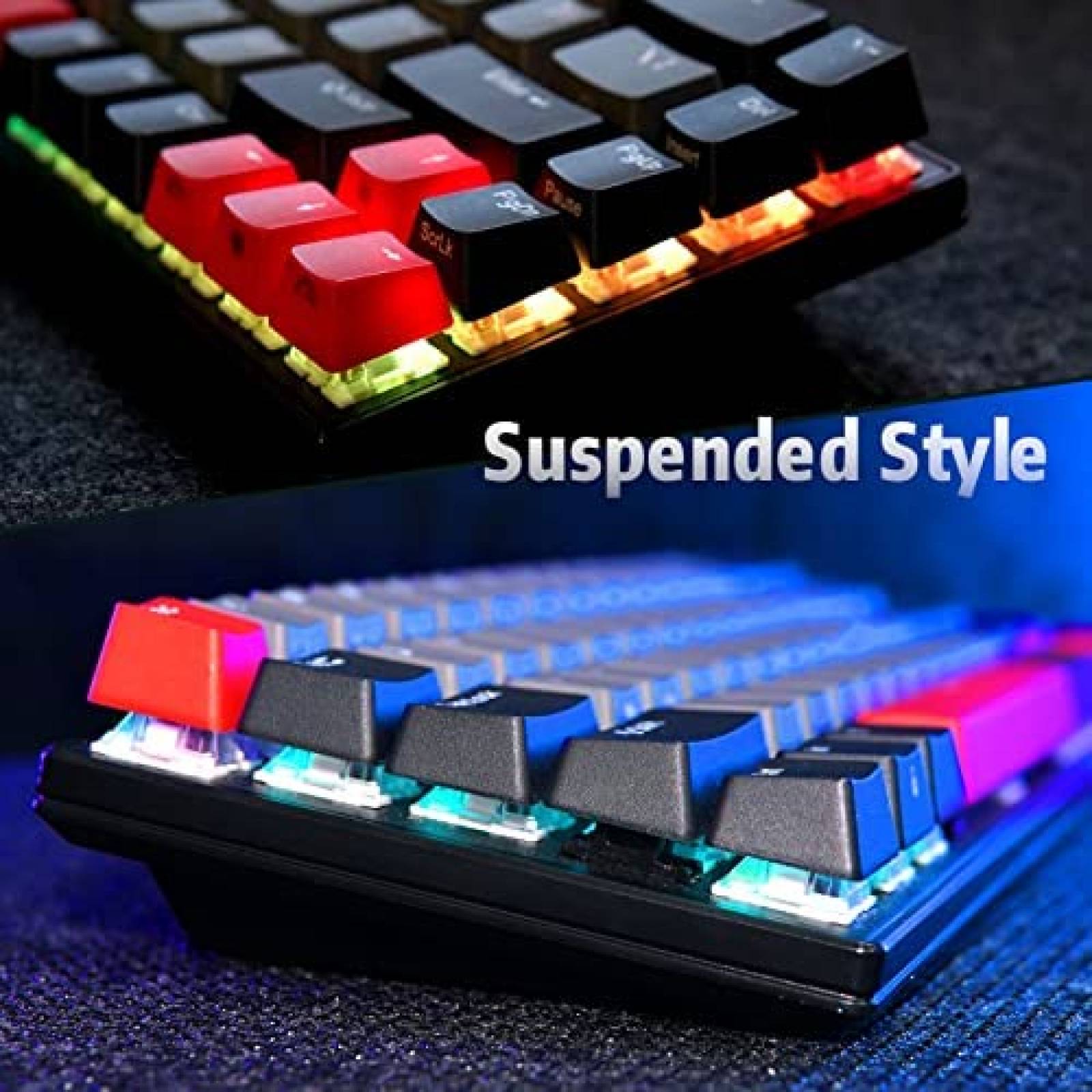 Teclado Inalambrico RK ROYAL KLUDGE RKG68 Bluetooth 68Teclas