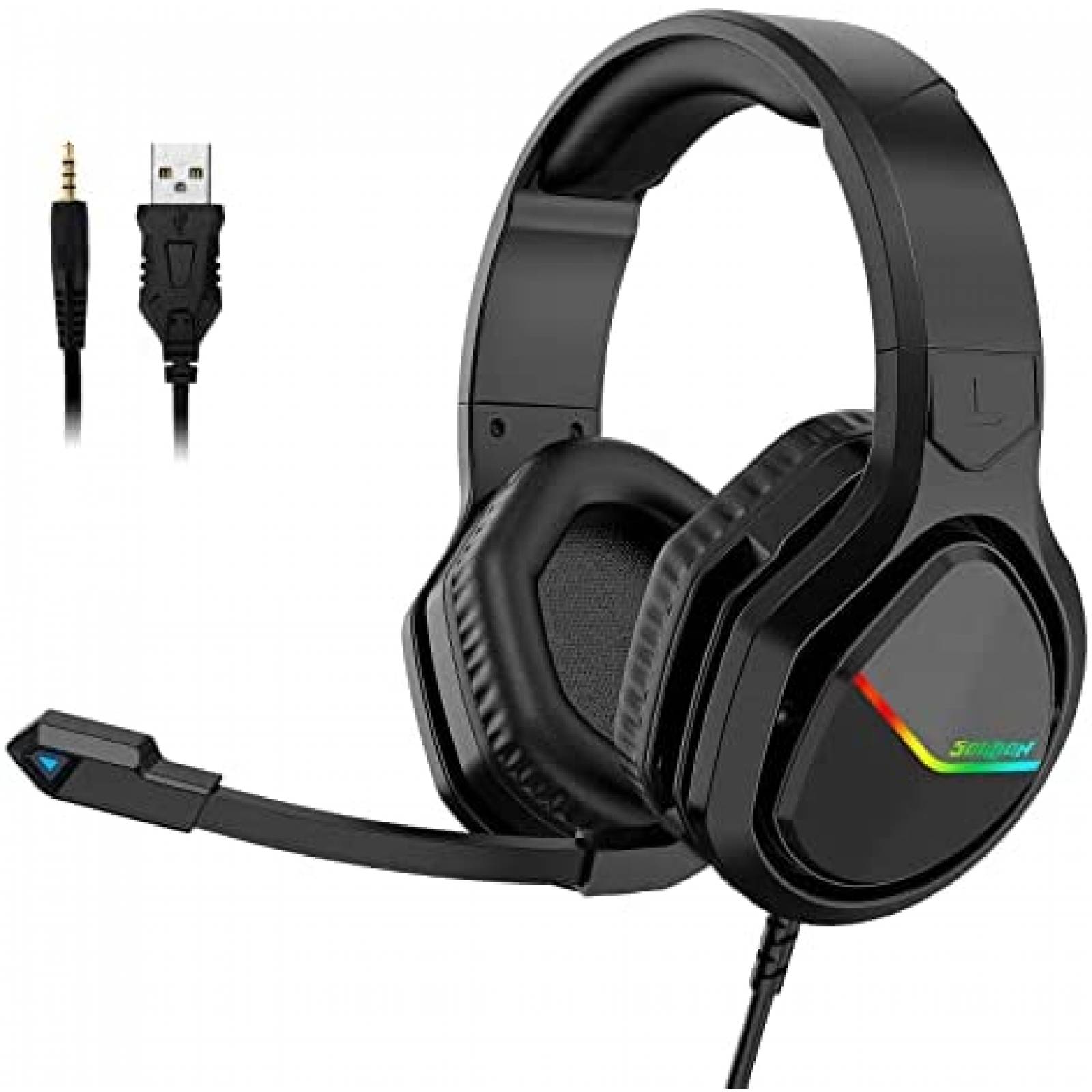 Auriculares SOULION S10 Gaming Micr fono Cancelaci n Ruido