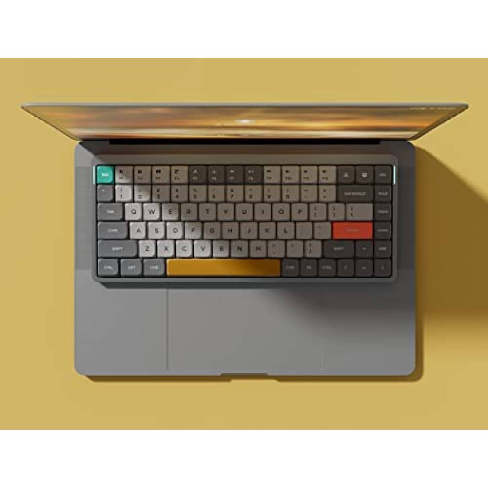 Teclado Inalambrico NuPhy Air75 2.4G Bluetooth 5.0 -Gris