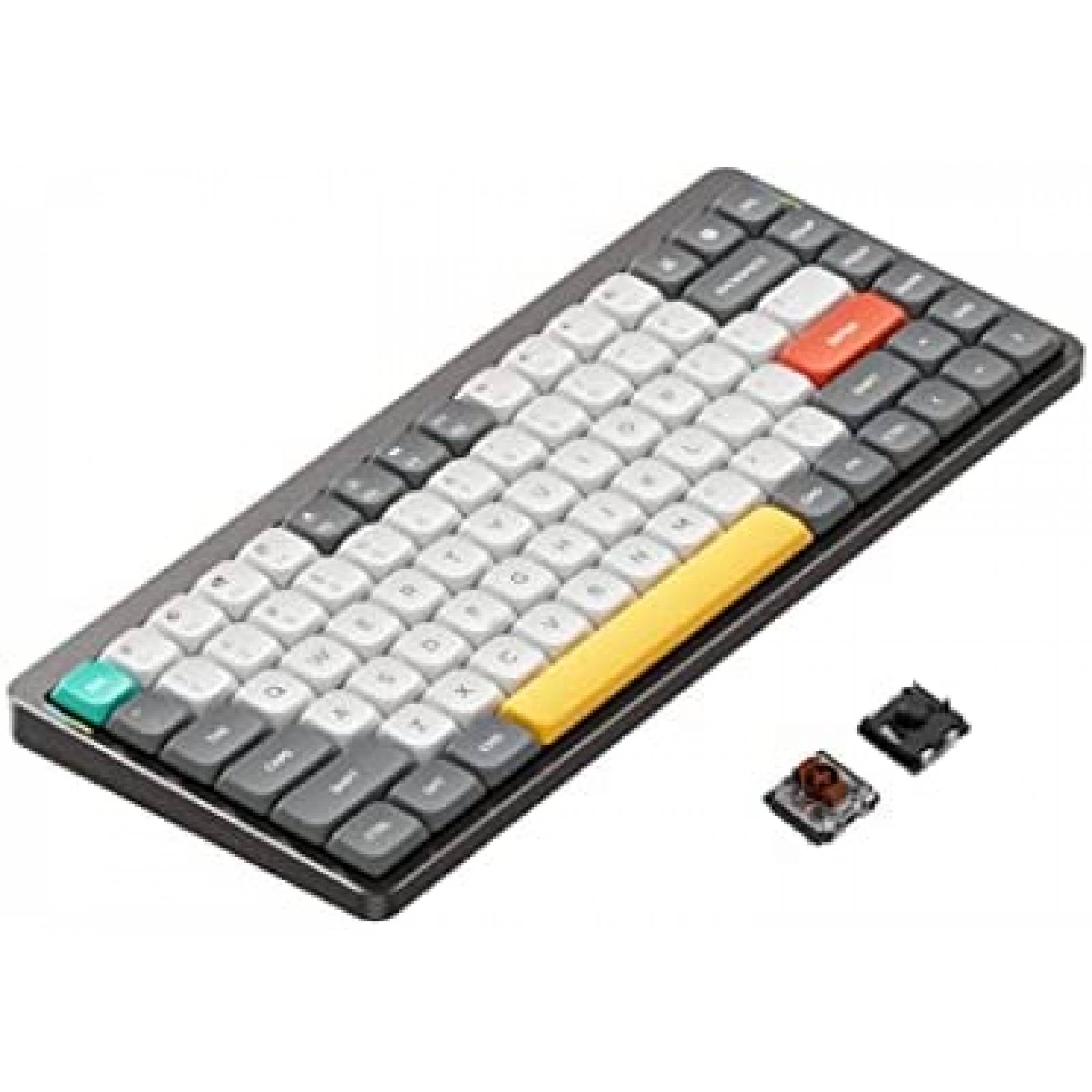 Teclado Inalambrico NuPhy Air75 Bluetooth 5.0 -Gris