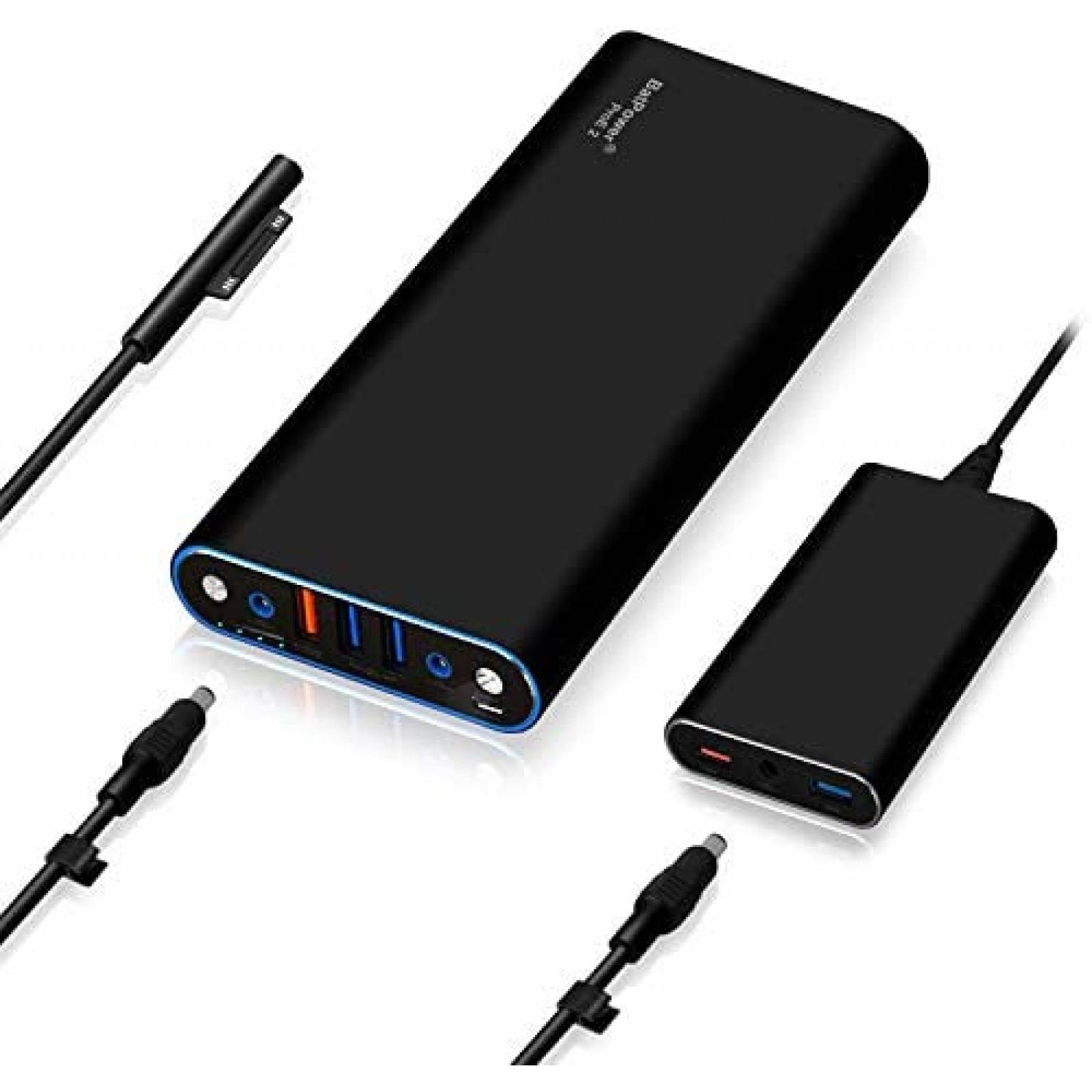 Cargador Portátil BatPower ProE2 40,000 mAh 15v -Negro