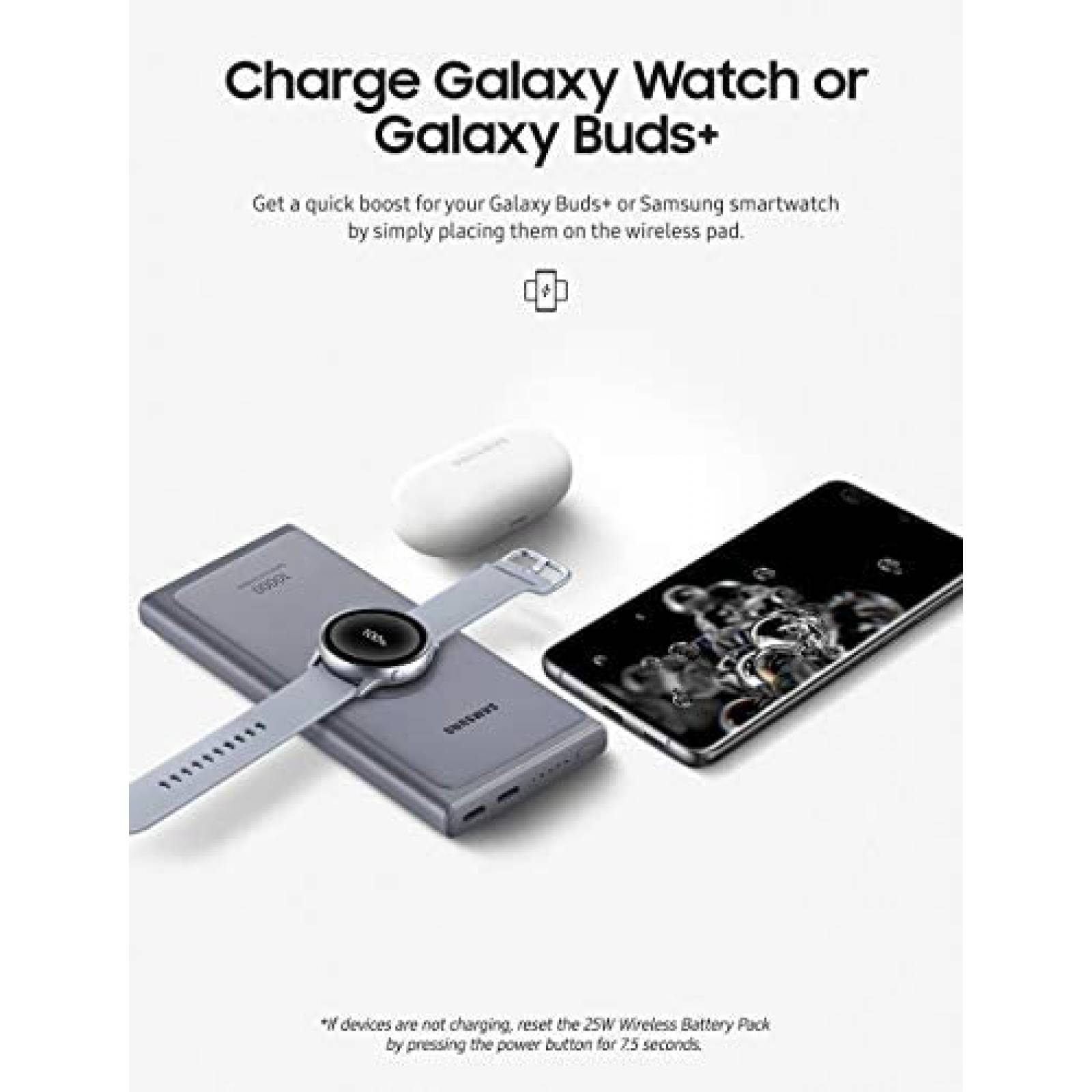 Cargador Portátil Samsung 10,000 mHa USB C Y USB A -Gris