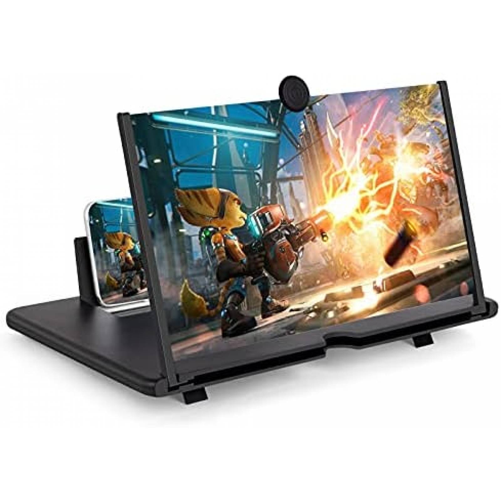 Lupa de Pantalla Aircover Para Teléfono Plegable -Negro