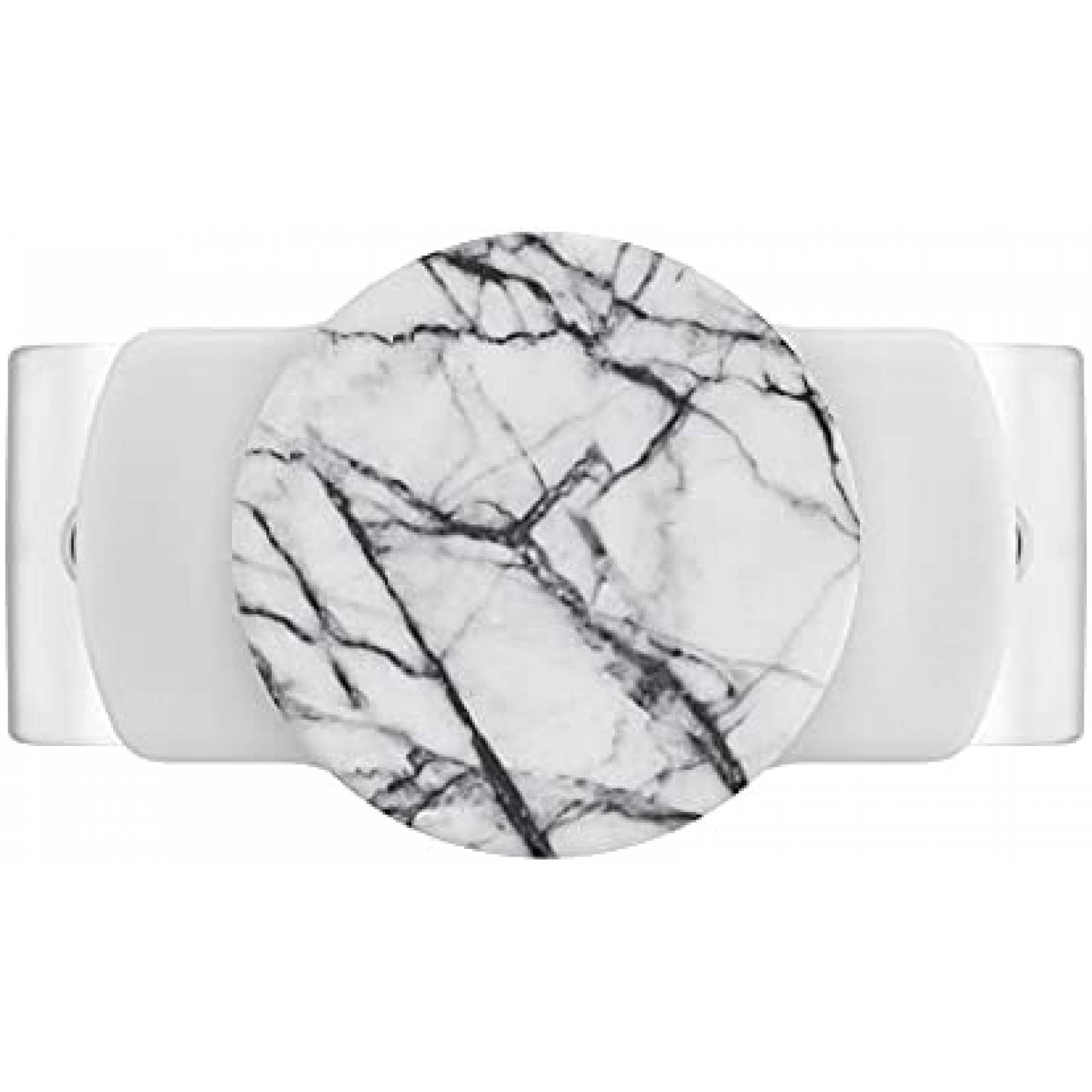 Soporte de Agarre PopSockets Mármol para Celular -Blanco