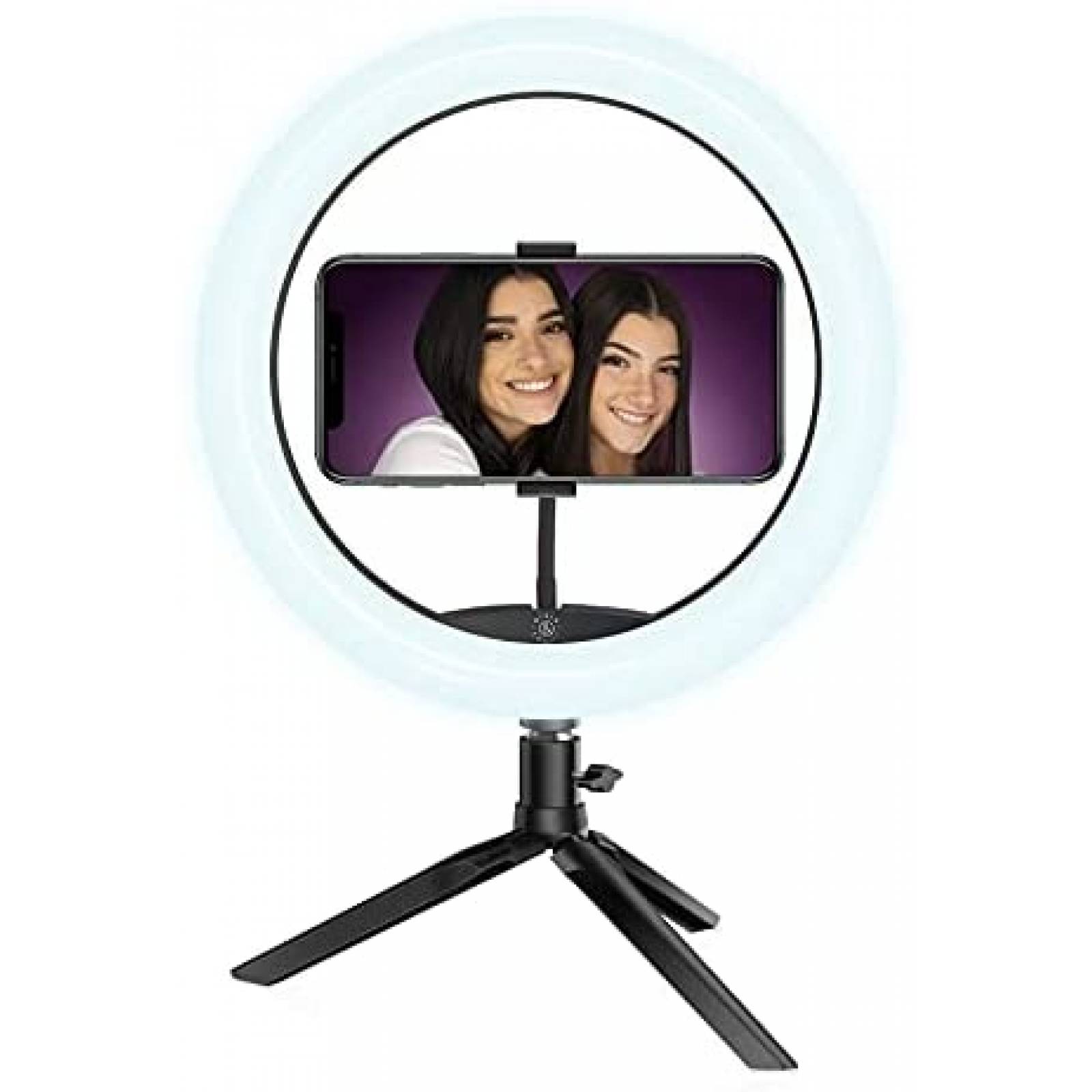 Anillo de luz Dixie & Charli LED Color Pro Series de 8"