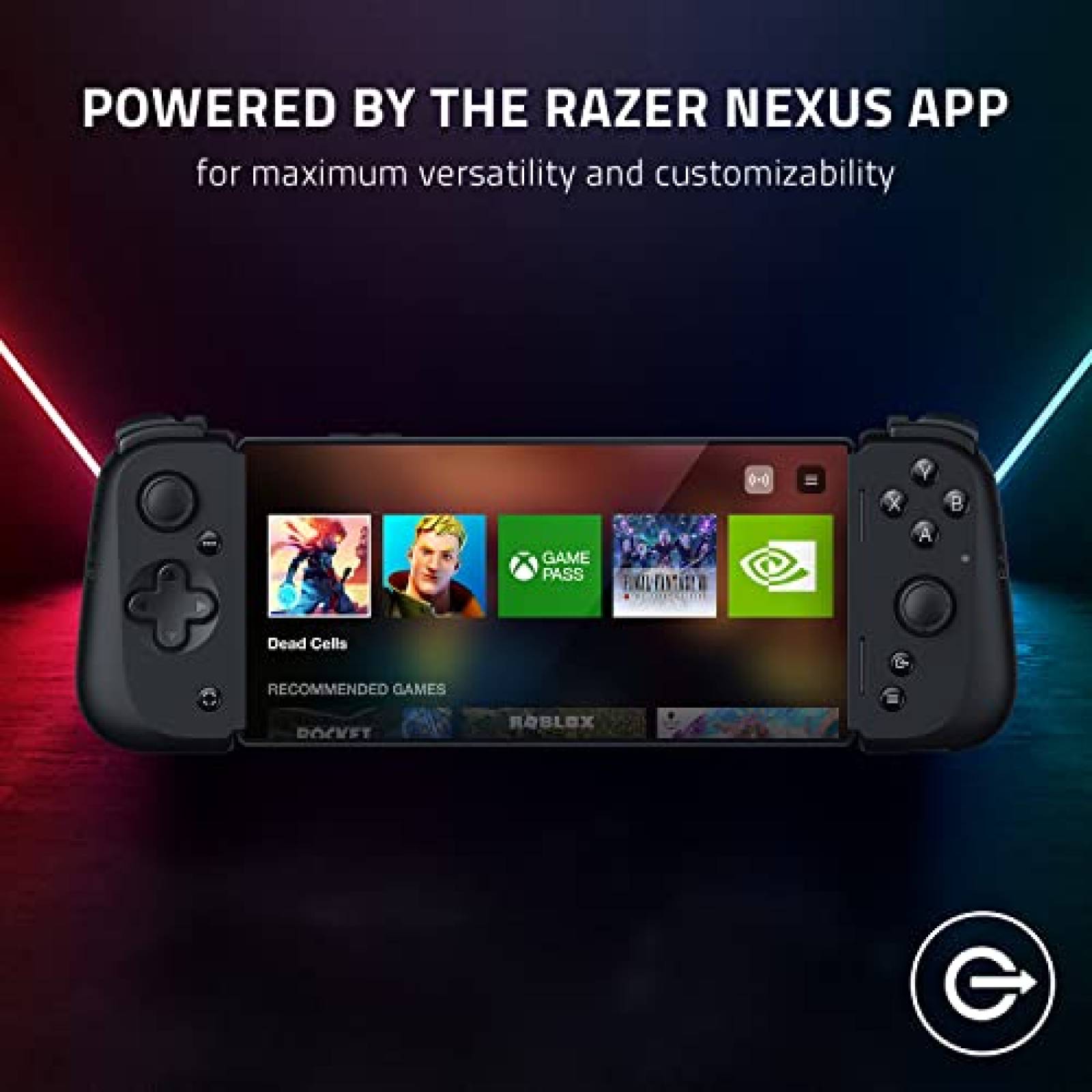 Control Gamer Razer Kishi V2 para Android -Negro