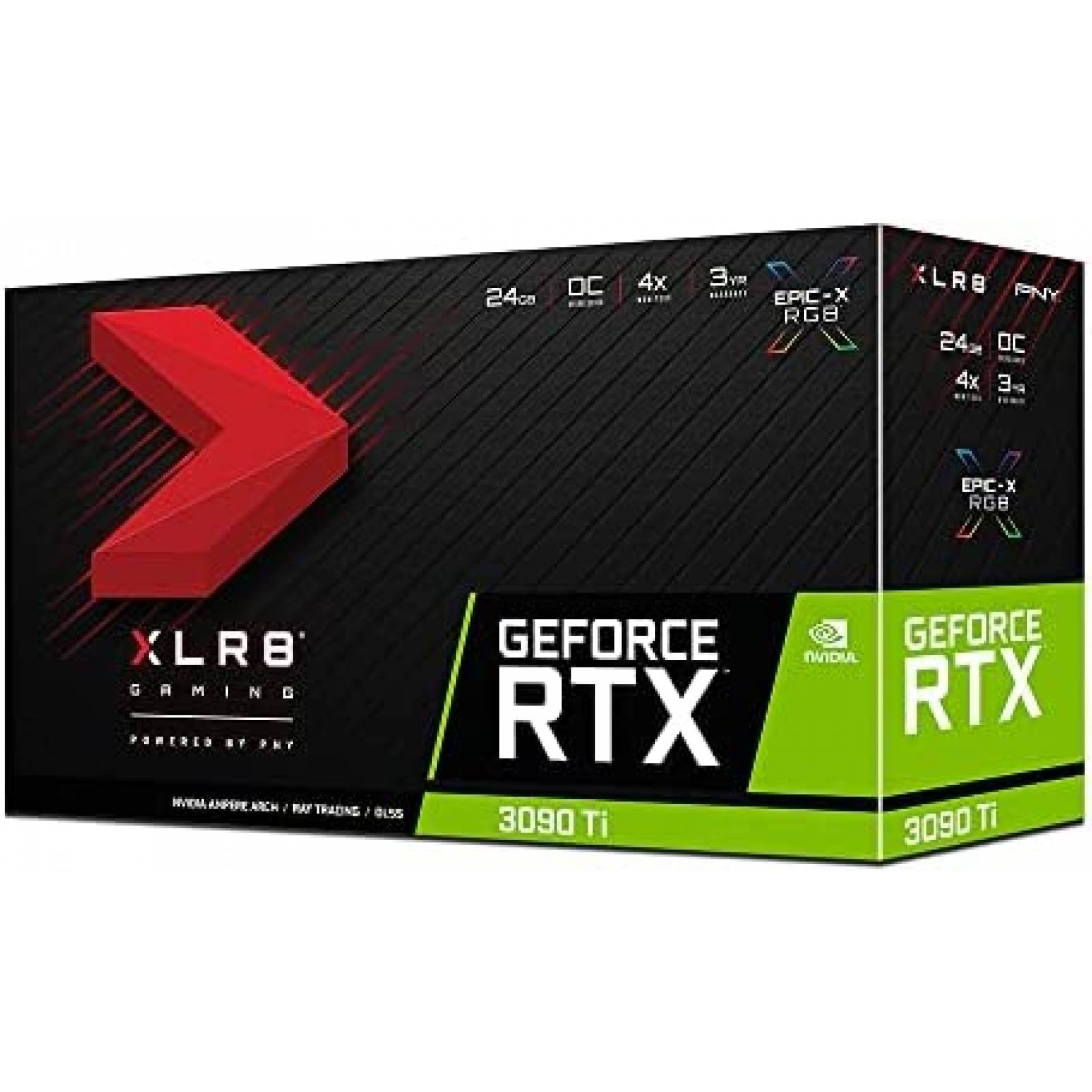 Tarjeta de Video PNY NVIDIA GeForce RTX 3090 Ti 24GB GDDR6X