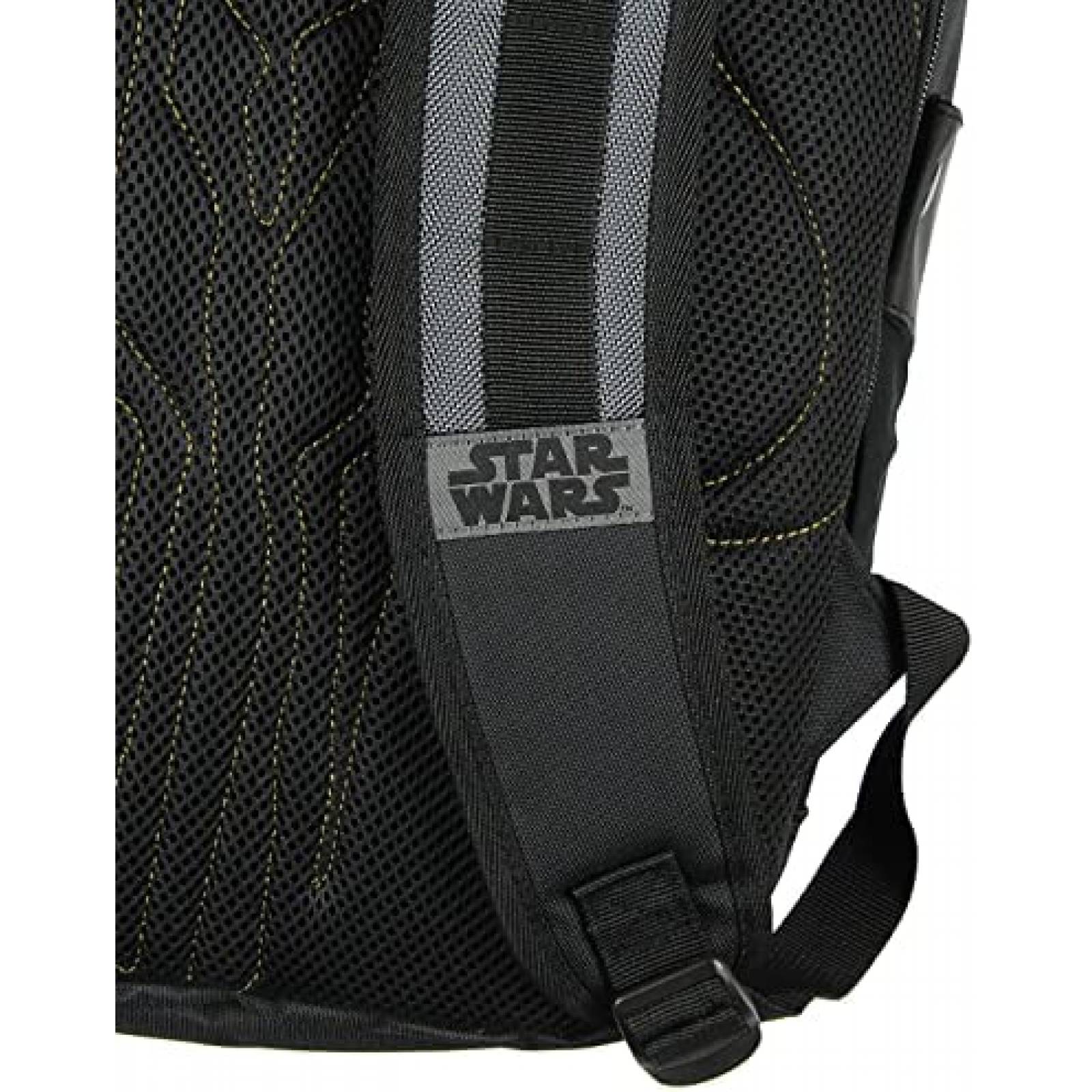 Mochila Star Wars Bio World Funda Acolchada -Negro