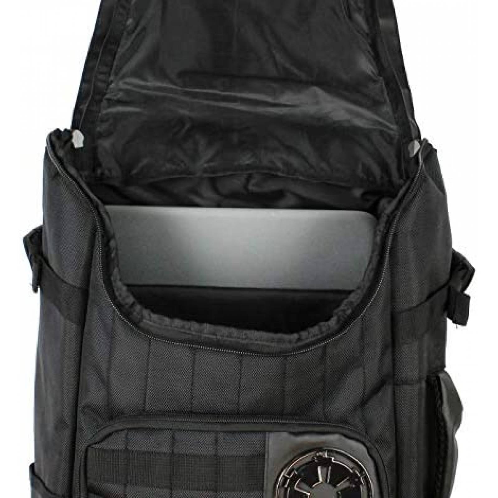 Mochila Star Wars Bio World Con Funda Alcochada -Negro