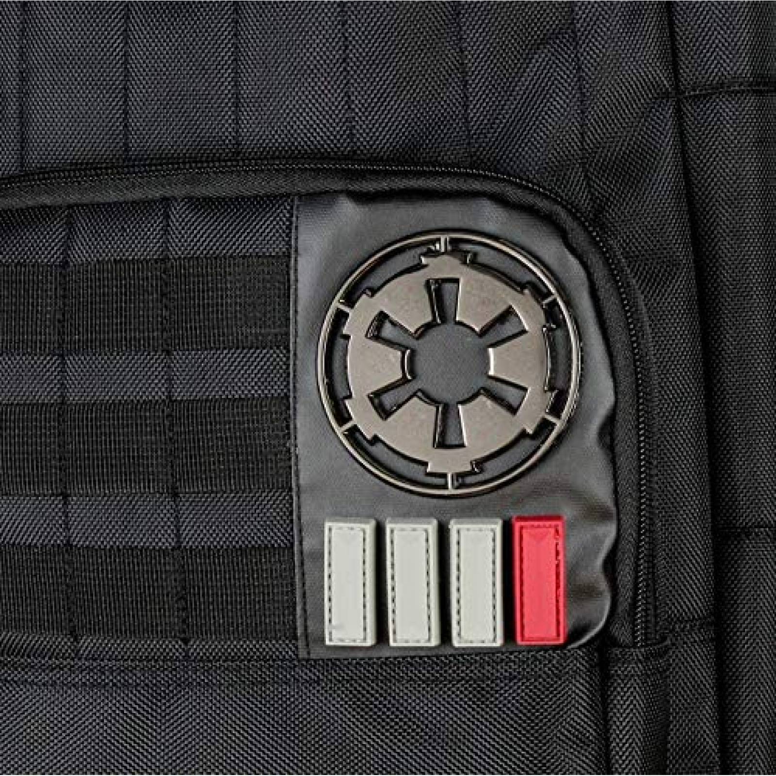 Mochila Star Wars Bio World Con Funda Alcochada -Negro