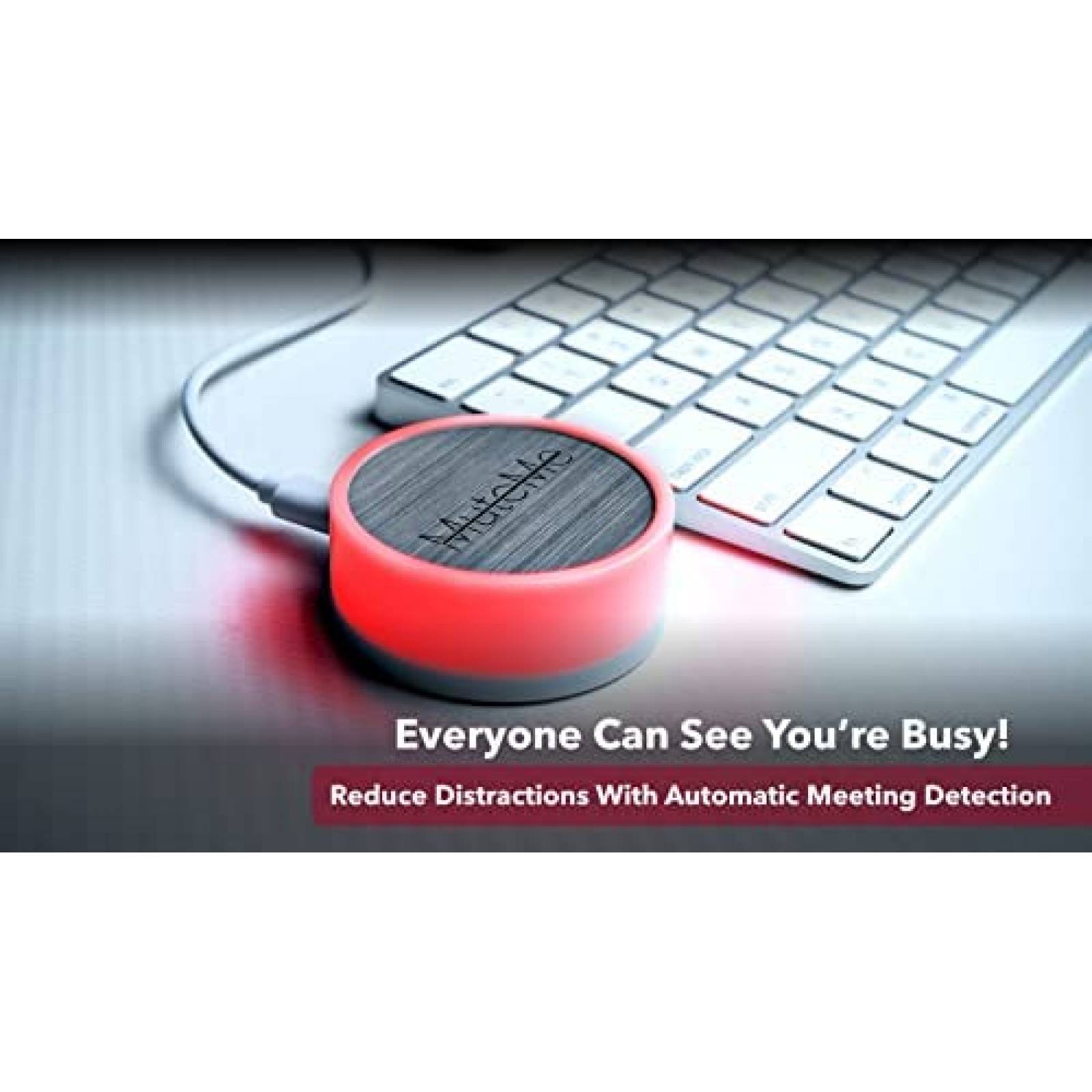 Boton Silencio MuteMe Nuevo Iluminado para Conferencia