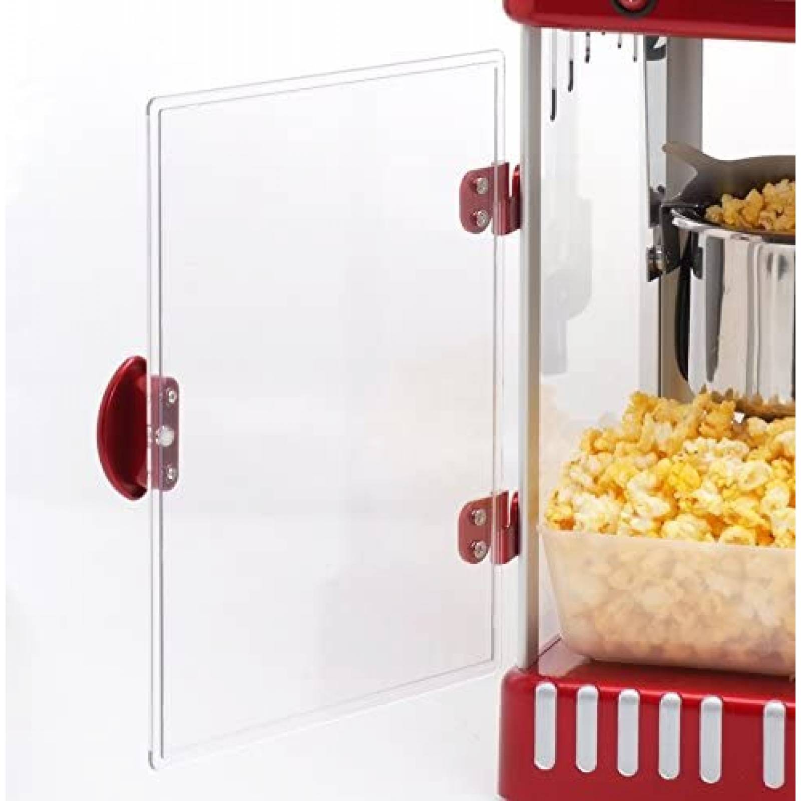Maquina de Palomitas Elite Gourmet EPM-250 Retro -Rojo