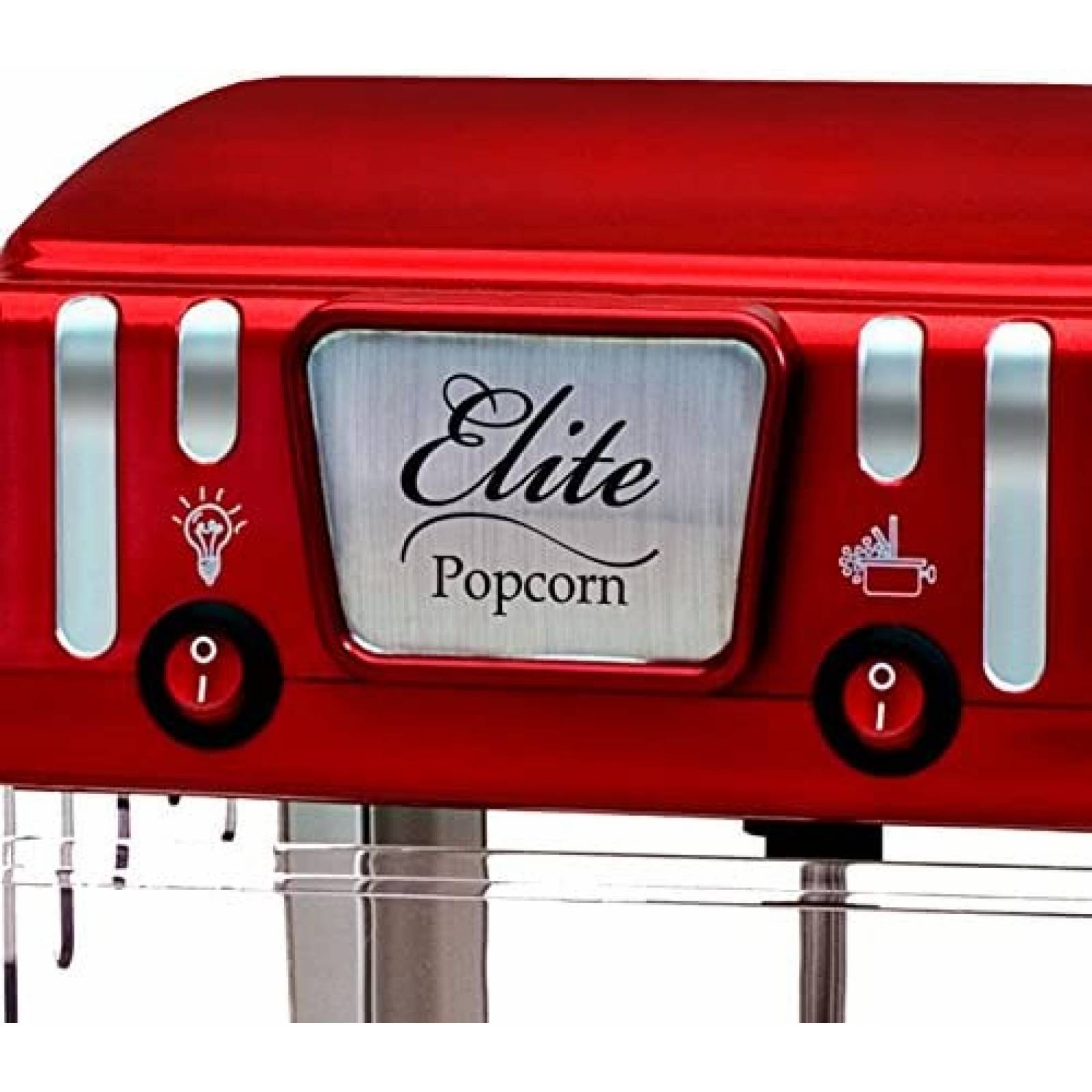 Maquina de Palomitas Elite Gourmet EPM-250 Retro -Rojo