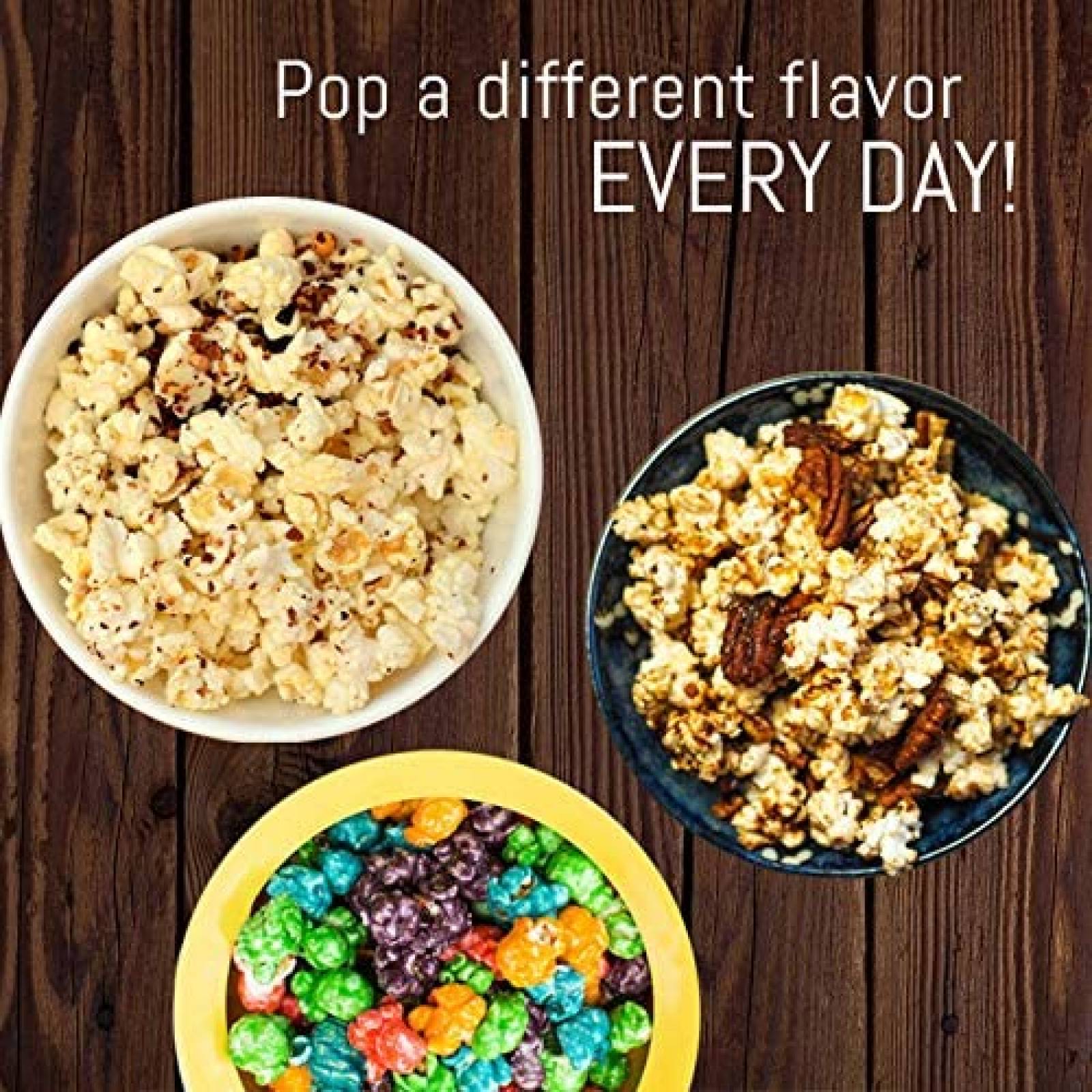 Maquina de Palomitas Elite Gourmet EPM-250 Retro -Rojo