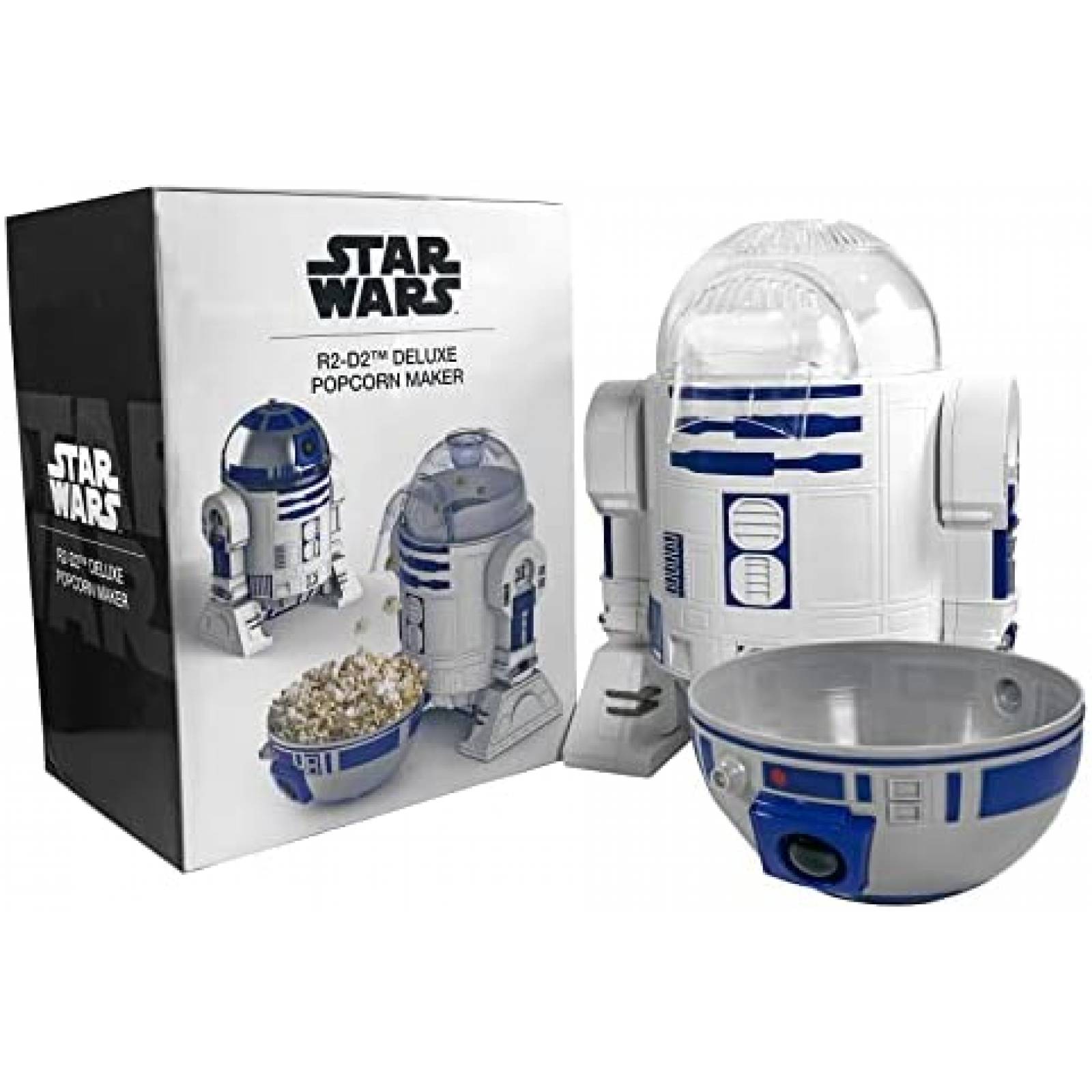 Maquina De Palomitas Star Wars Uncanny Brands R2D2 -Blanco