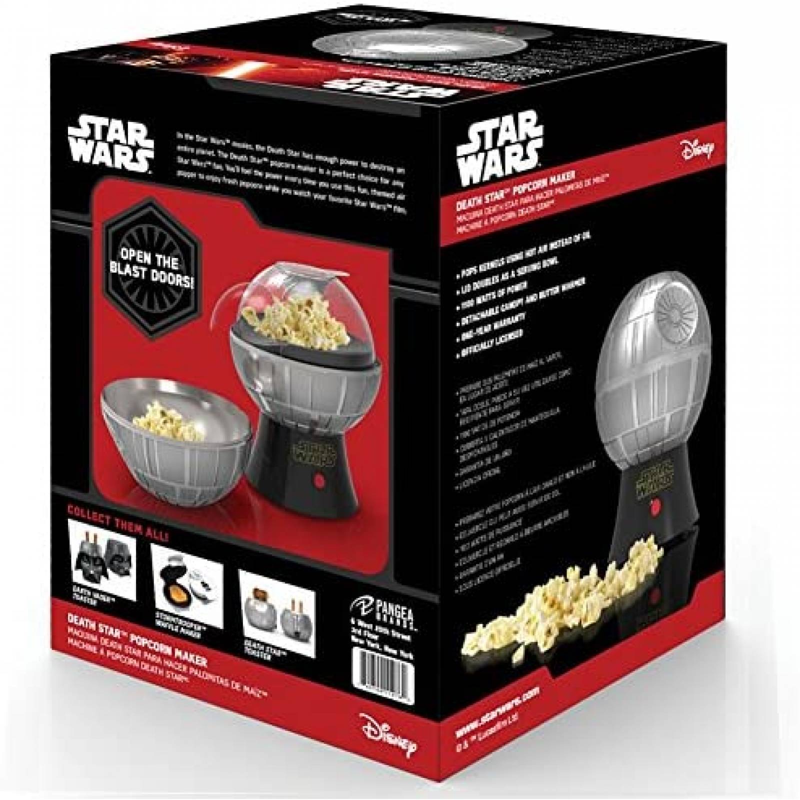 Maquina Palomitas Uncanny Brands Star Wars Death Star Aire