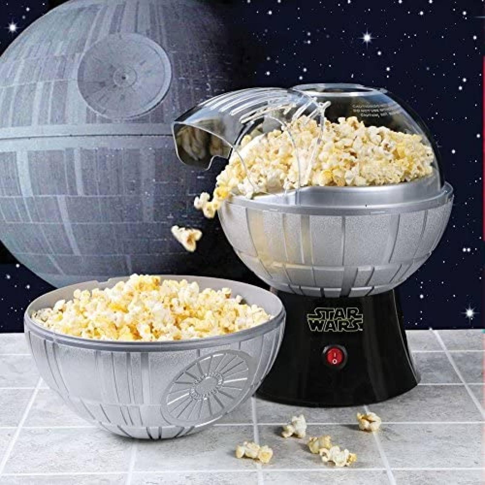 Maquina Palomitas Uncanny Brands Star Wars Death Star Aire