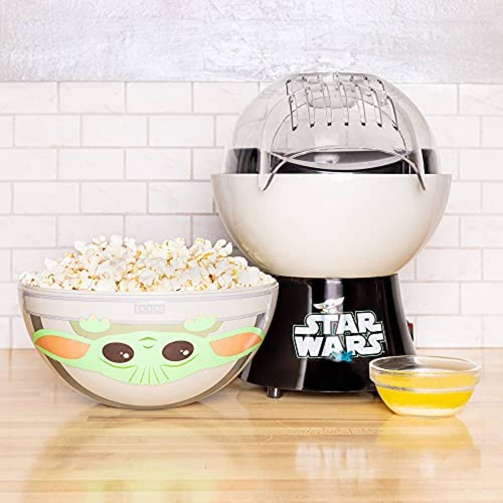 Maquina De Palomitas Star Wars Uncanny Brands Yoda -Cafe