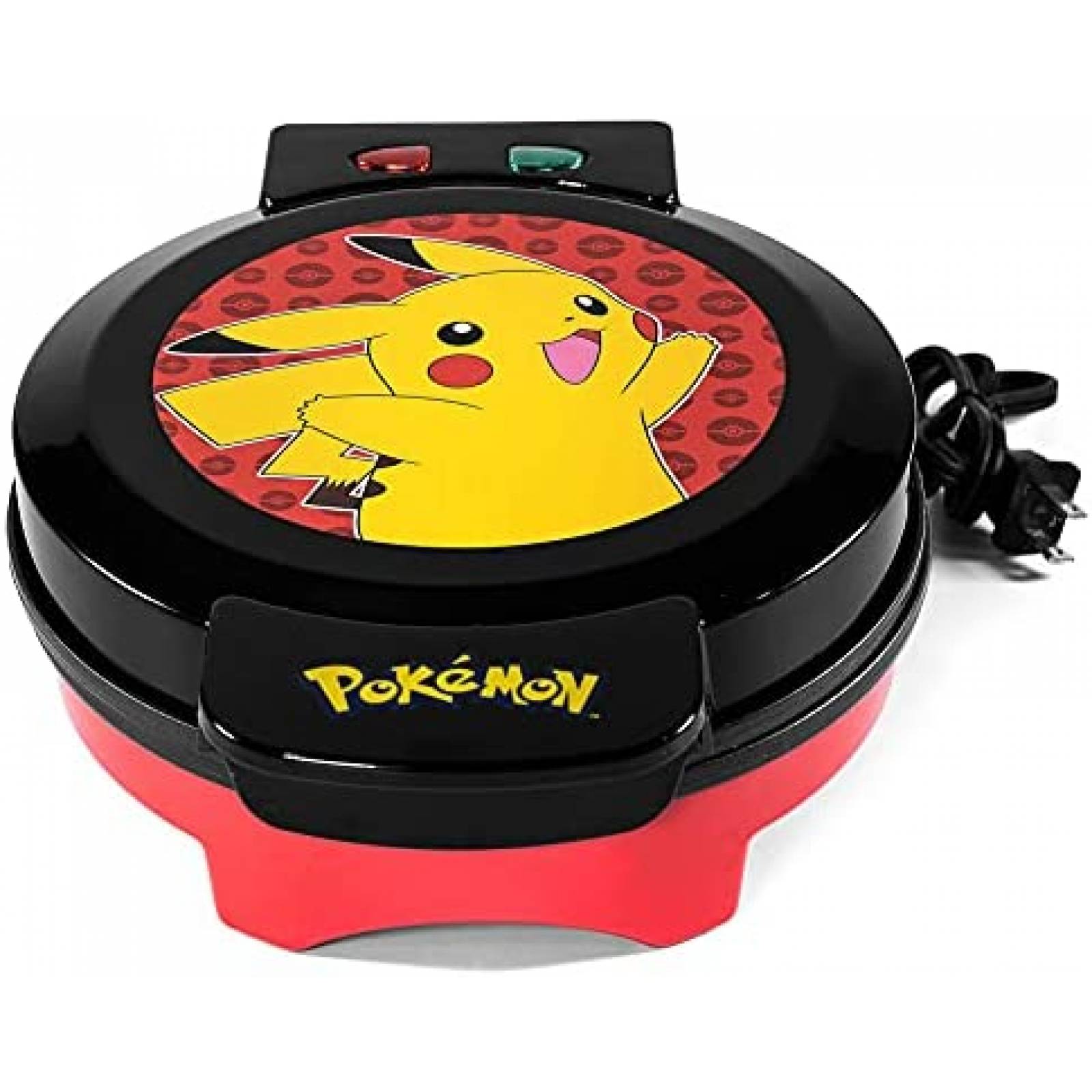 Wafflera Uncanny Brands Pokemon Pikachu Cocina -Negro