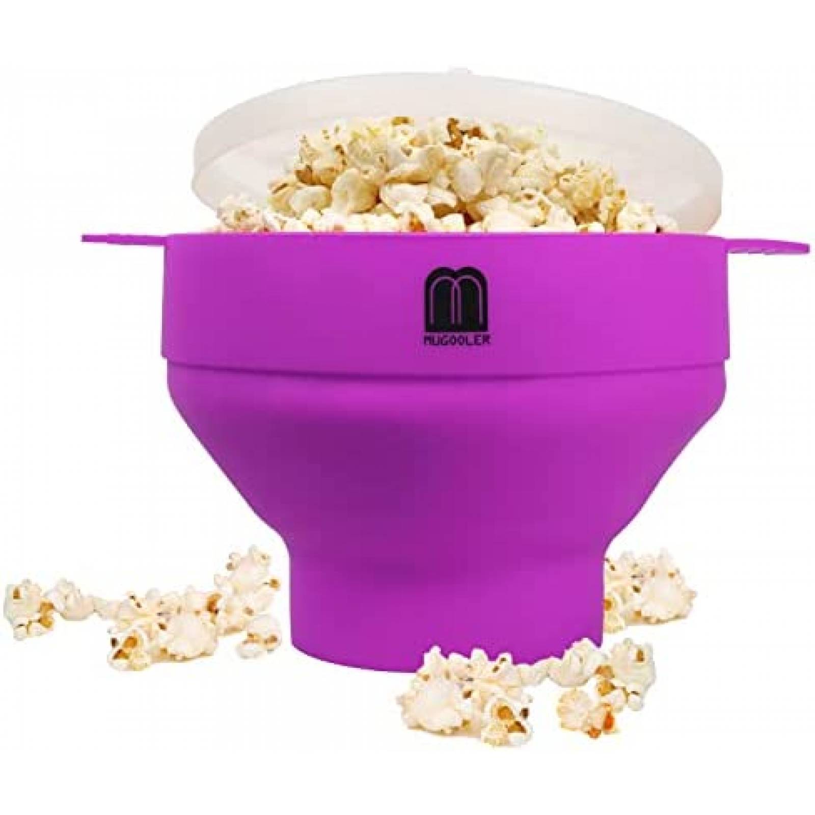 Maquina de Palomitas MUGOOLER para Microondas -Morado