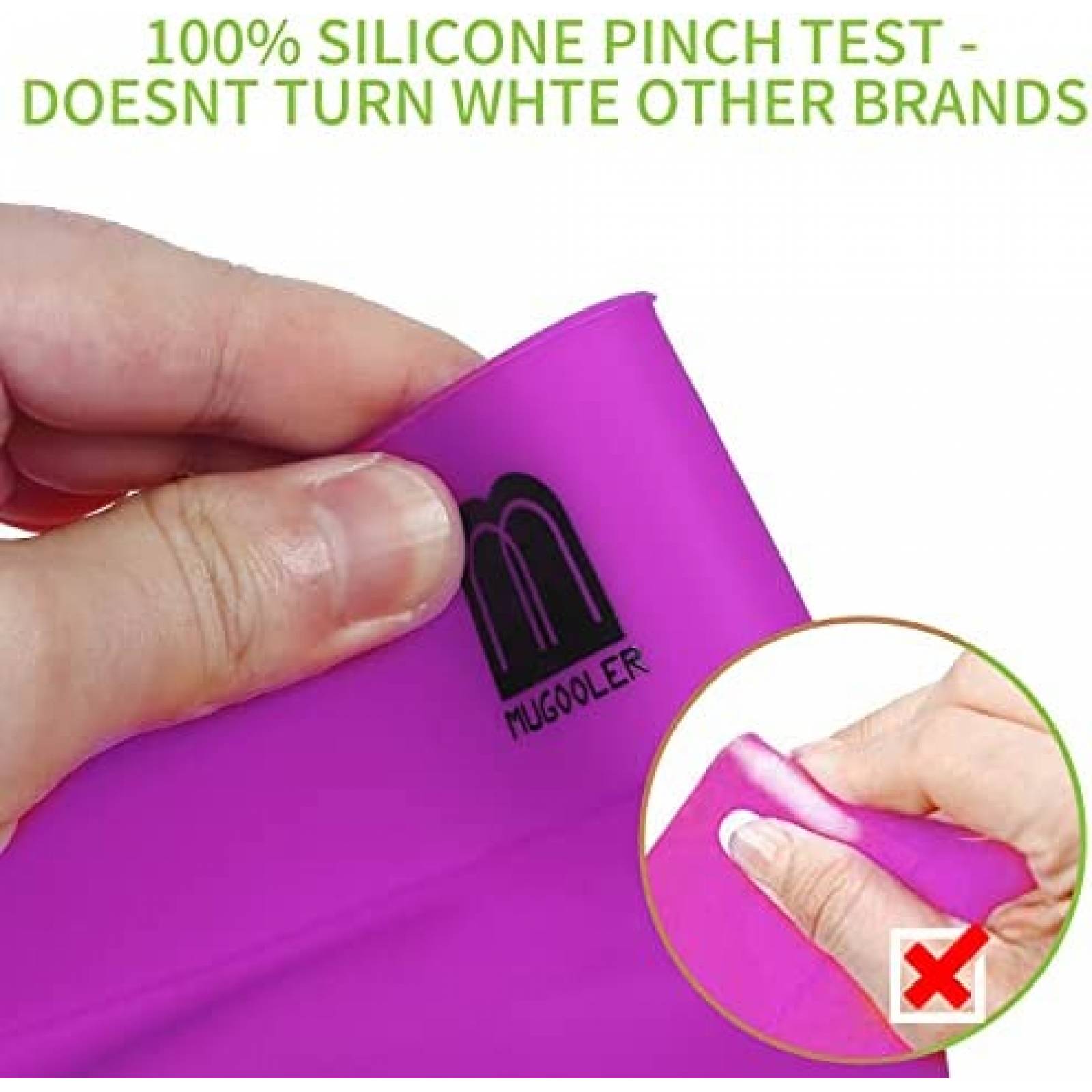 Maquina de Palomitas MUGOOLER para Microondas -Morado