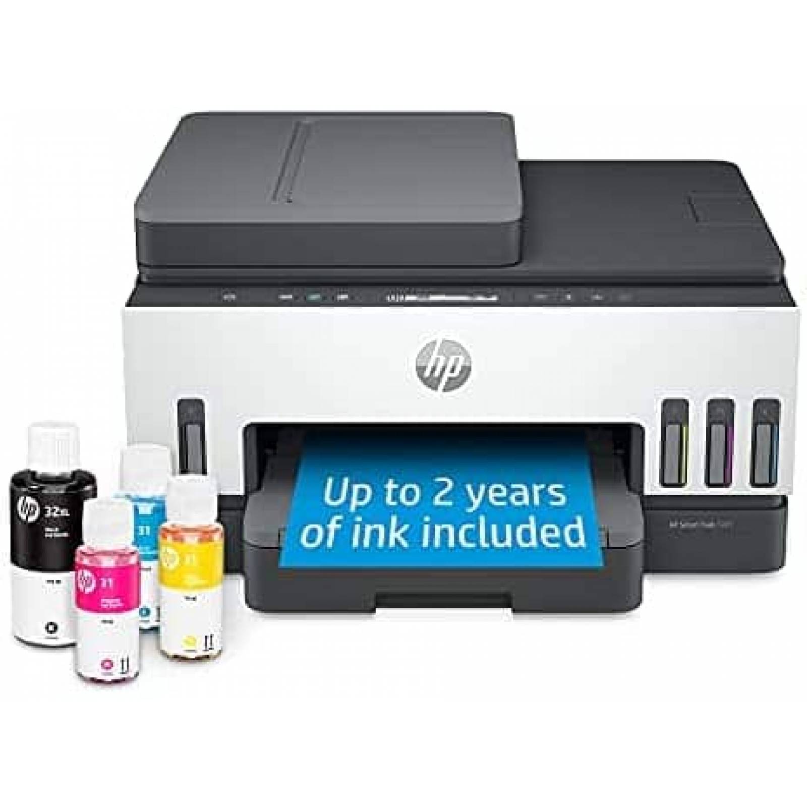 Impresora HP Smart -Tank 7301 Bluetooth/Wifi/USB -Negro