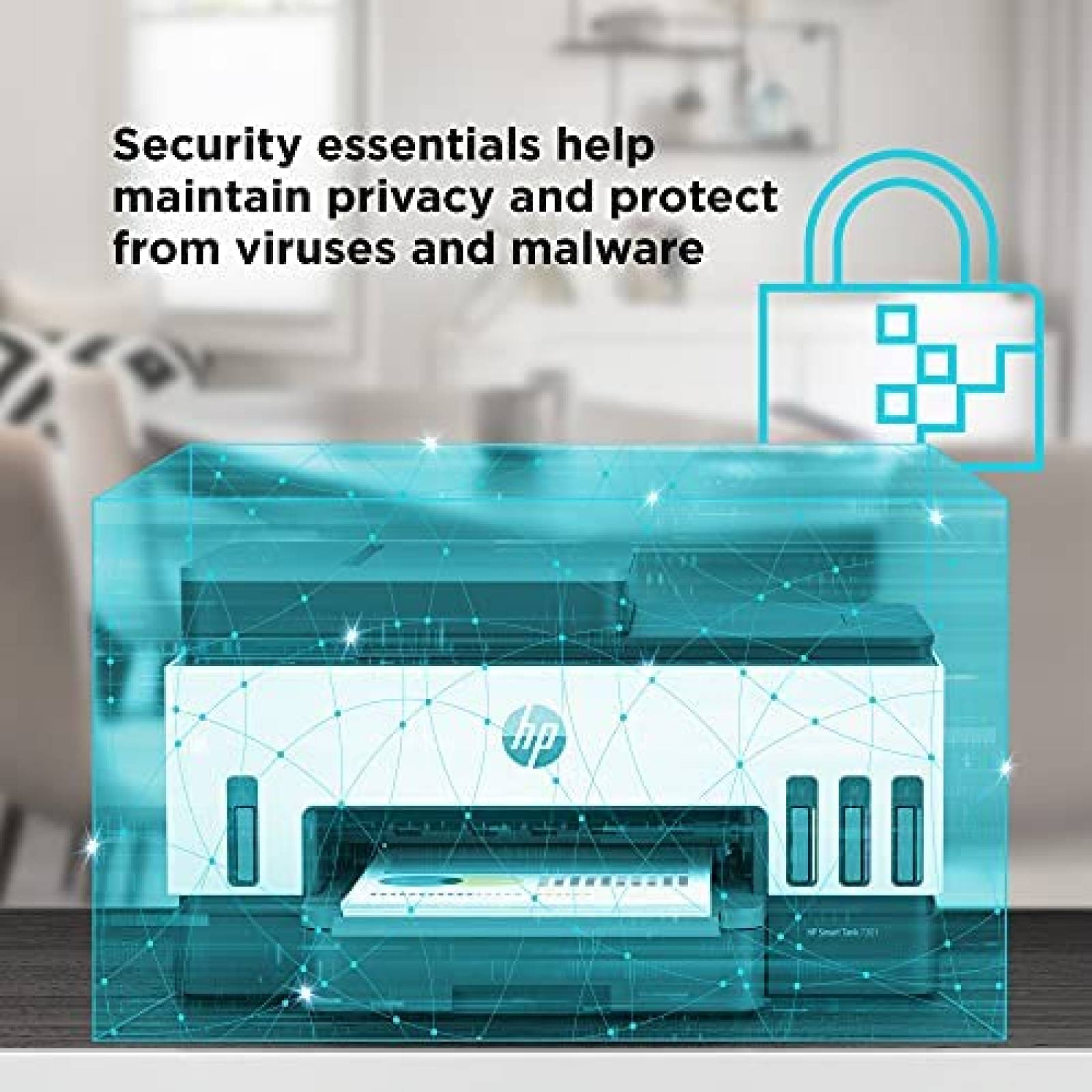 Impresora HP Smart -Tank 7301 Bluetooth/Wifi/USB -Negro