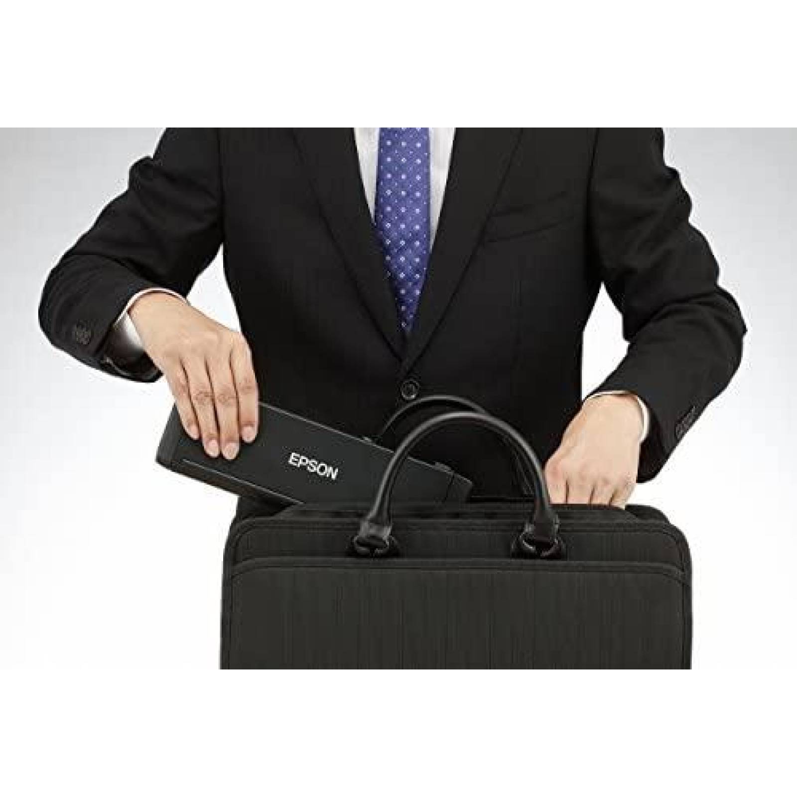 Escaner Epson DS-320 25 ppm/50 ipm 11.3" x 3.5" x 2" -Negro