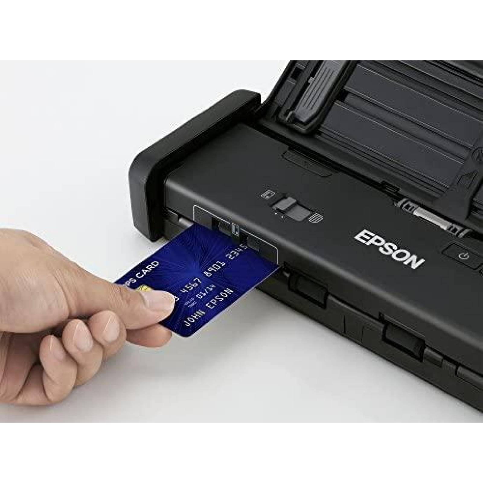 Escaner Epson DS-320 25 ppm/50 ipm 11.3" x 3.5" x 2" -Negro