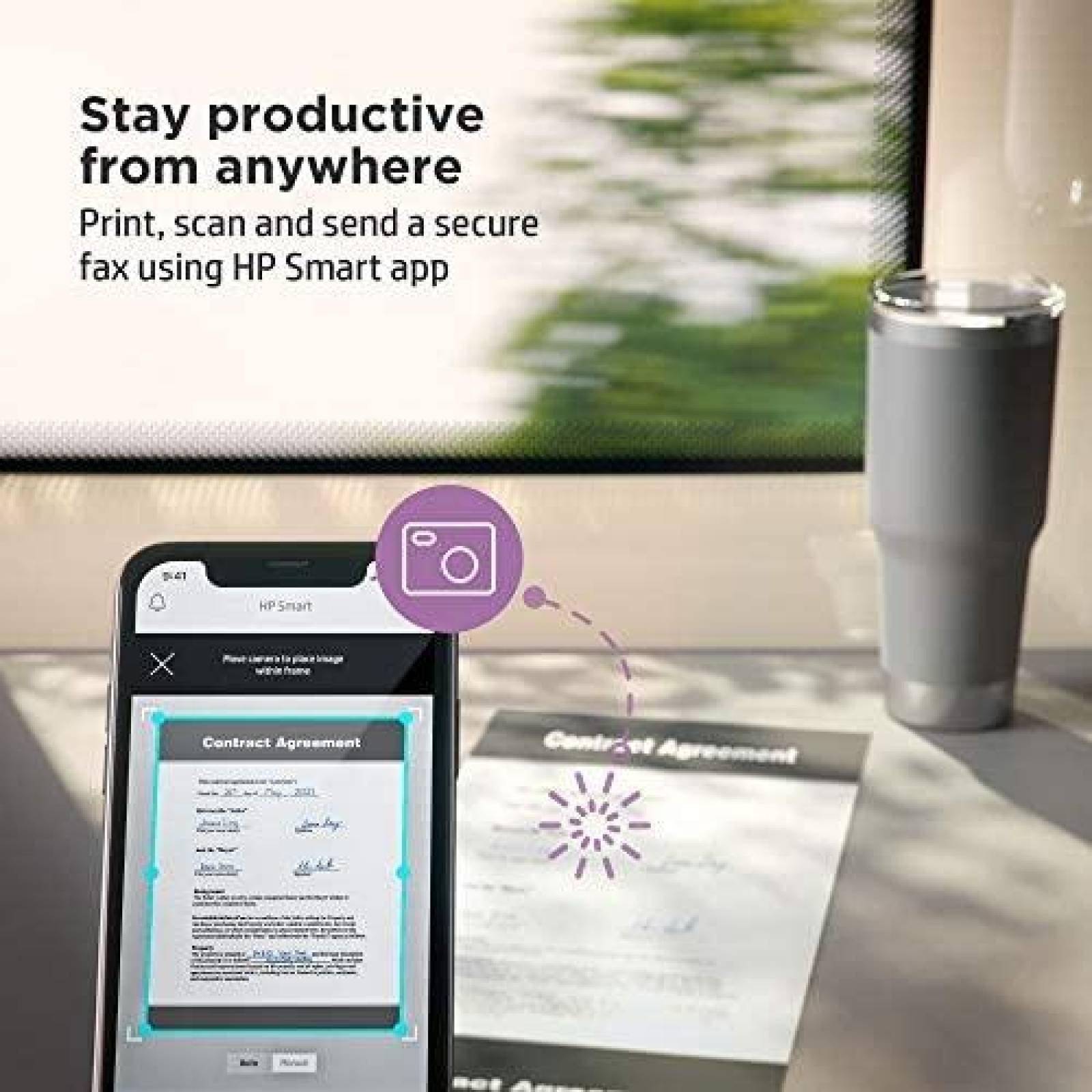 Impresora HP Laserjet MFP Inalambrica tinta instantanea