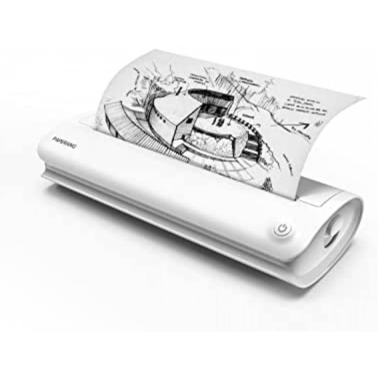 Impresora Portatil Paperang 4/8'' 300dpi A4 -Blanco