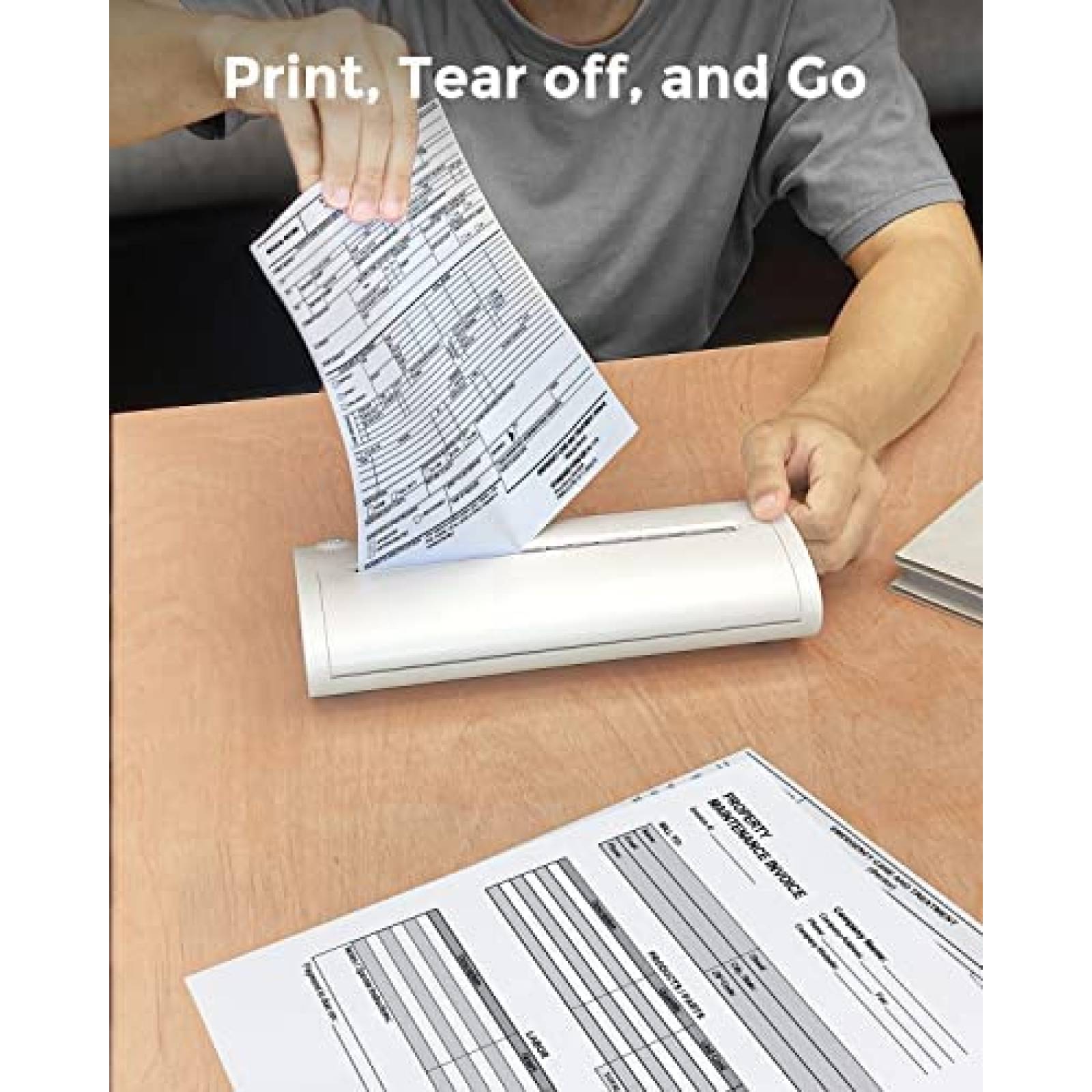 Impresora Portatil Paperang 4/8'' 300dpi A4 -Blanco