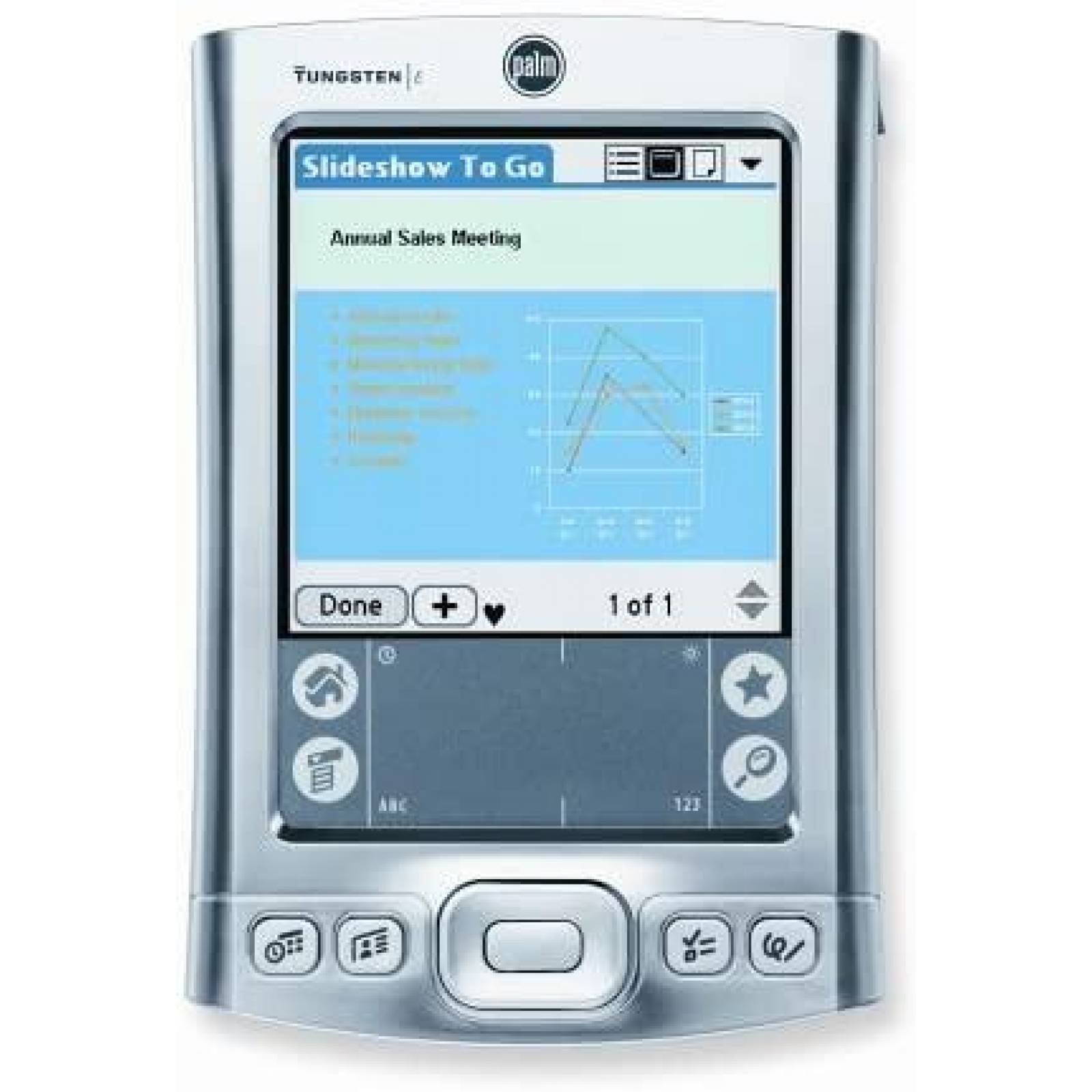 Agenda Electronica Palm Tungsten E 32MB Pantalla Color -Gris