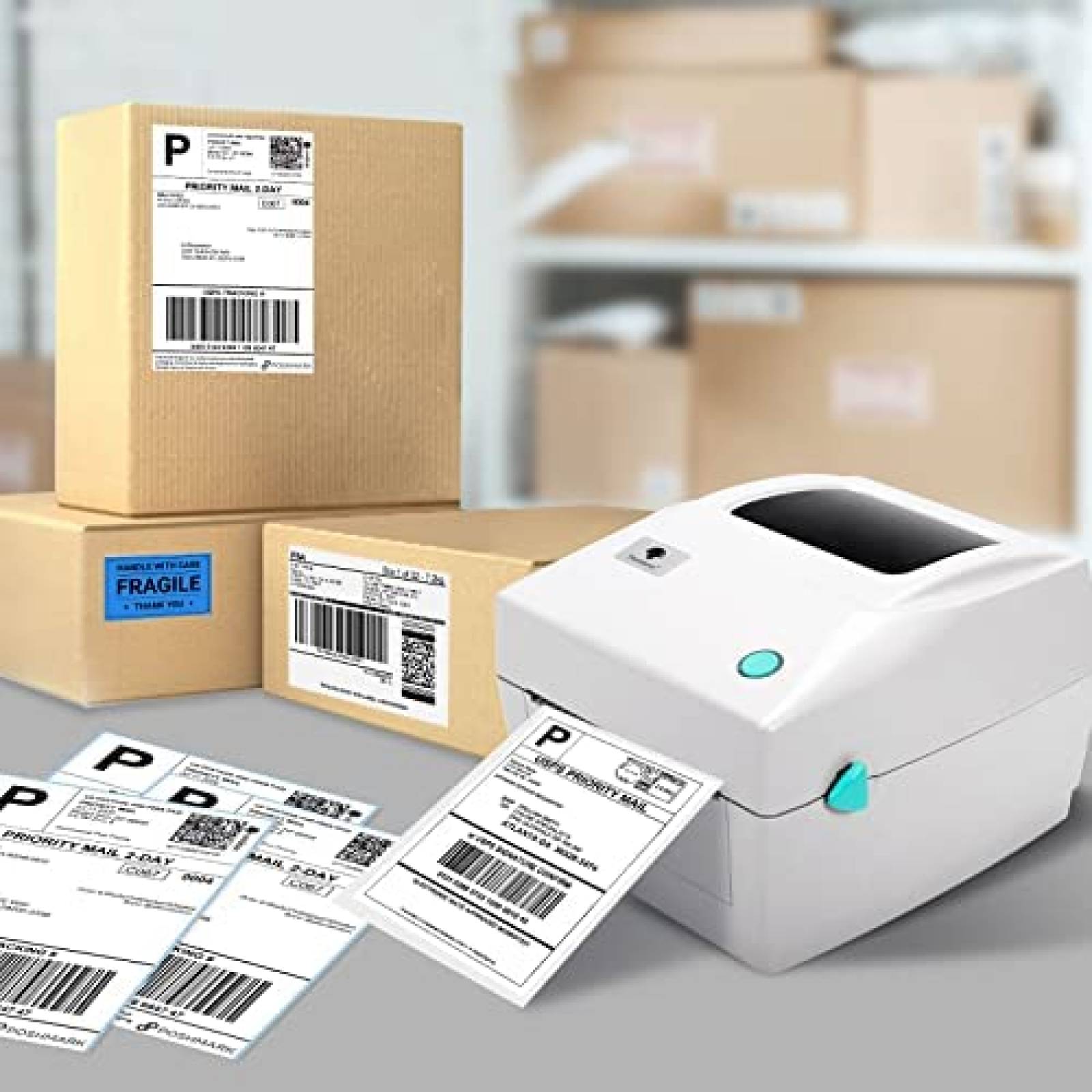 Impresora Termica Etiquetas Memoqueen 4''x6'' Alta Velocidad