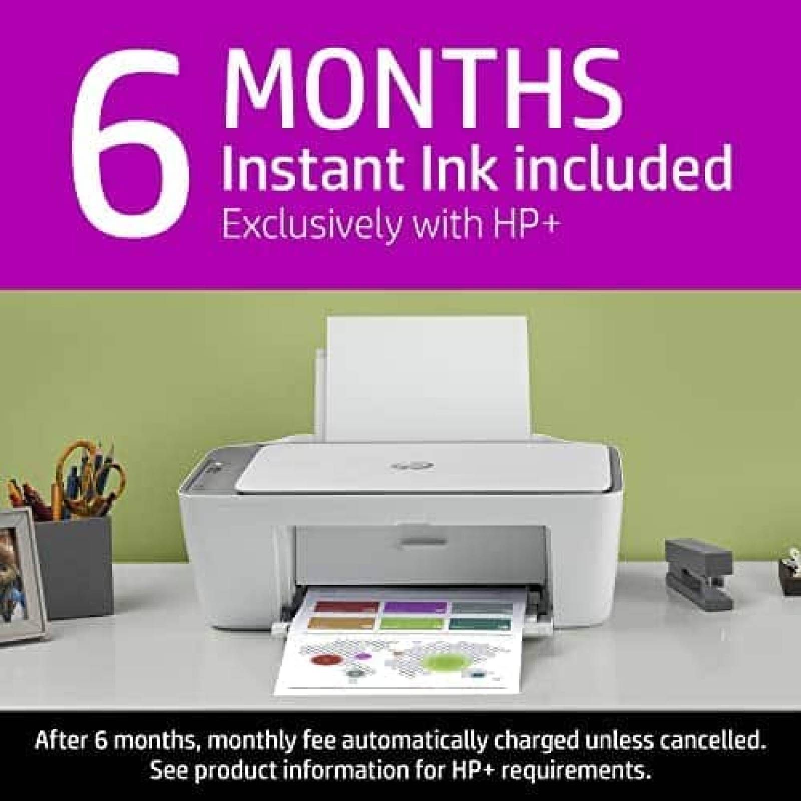 Impresora de Inyeccion de Tinta HP DeskJet 2755e -Blanco