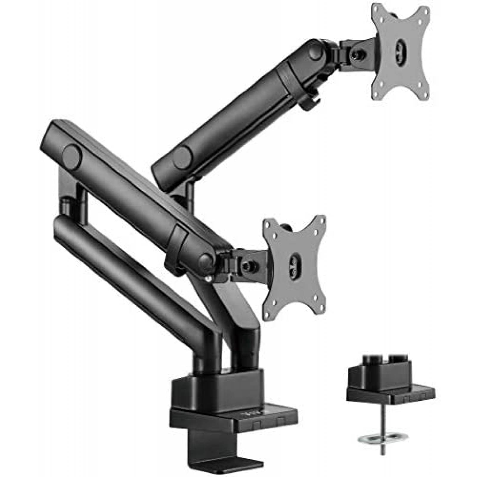 Soporte Monitor VIVO STAND V102BB Doble pantallas hasta 32"