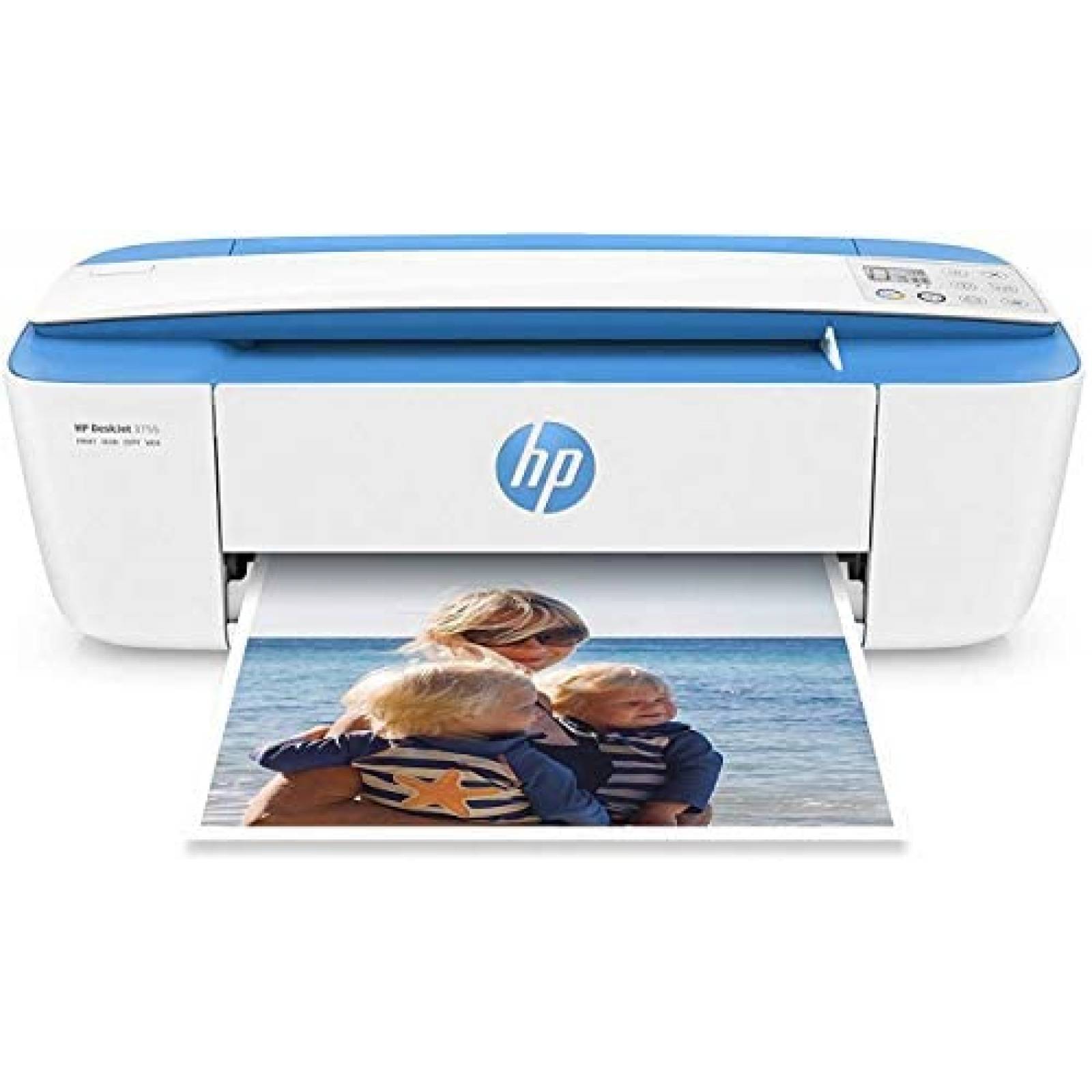 Impresora HP DeskJet 3755 Compacta Instant Ink -Azul