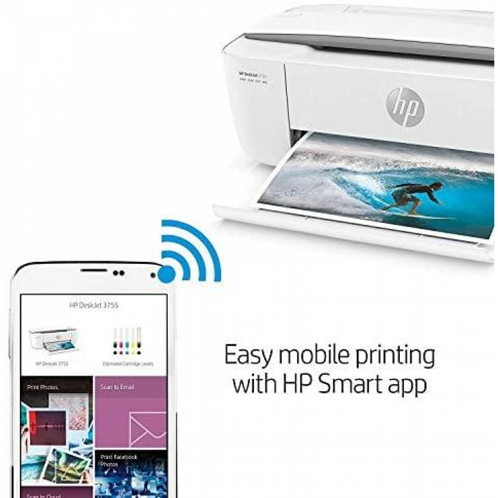Impresora HP DeskJet 3755 Multifuncion Impresion Inalambrica