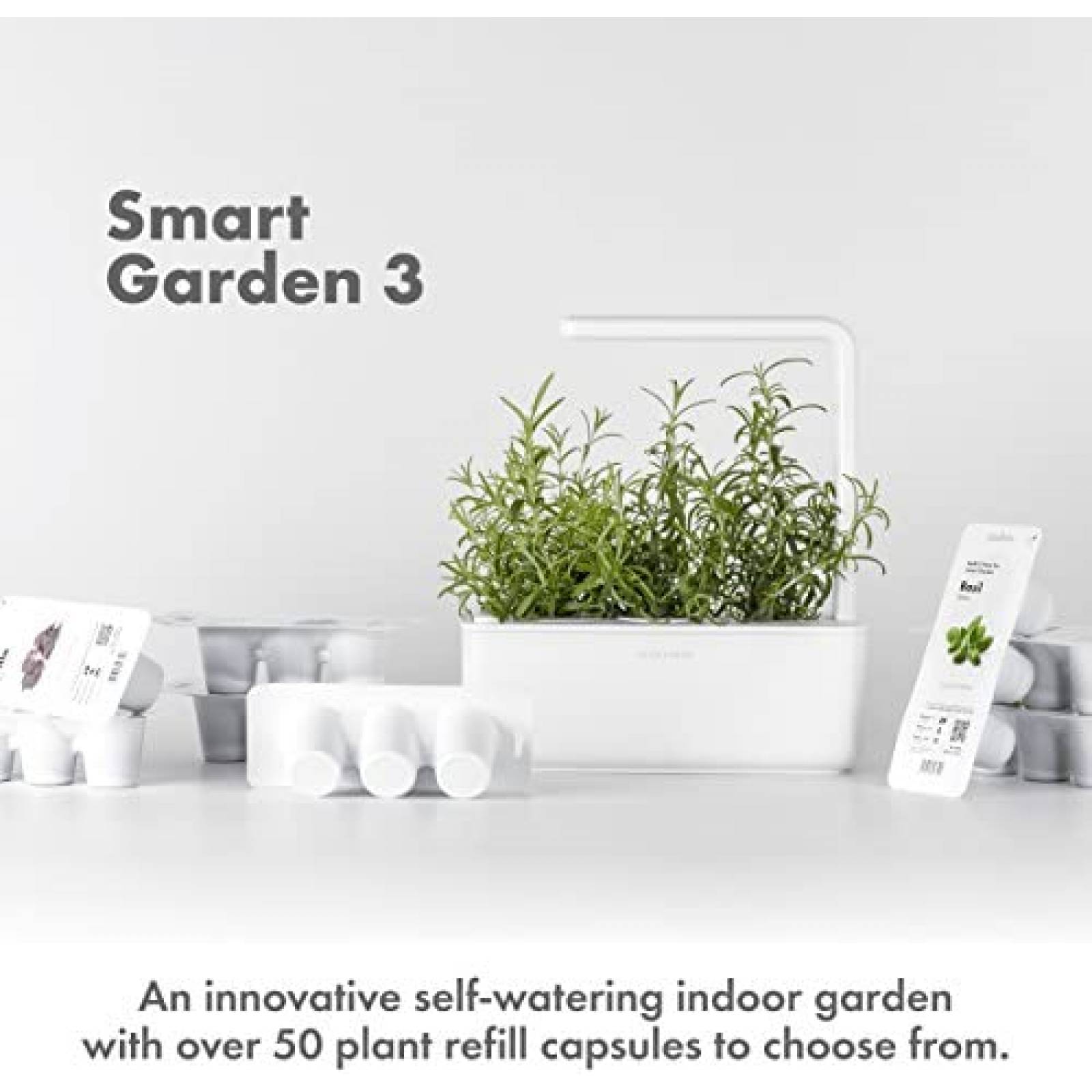 Jardin Inteligente Click and Grow Plantas de Interior -Gris