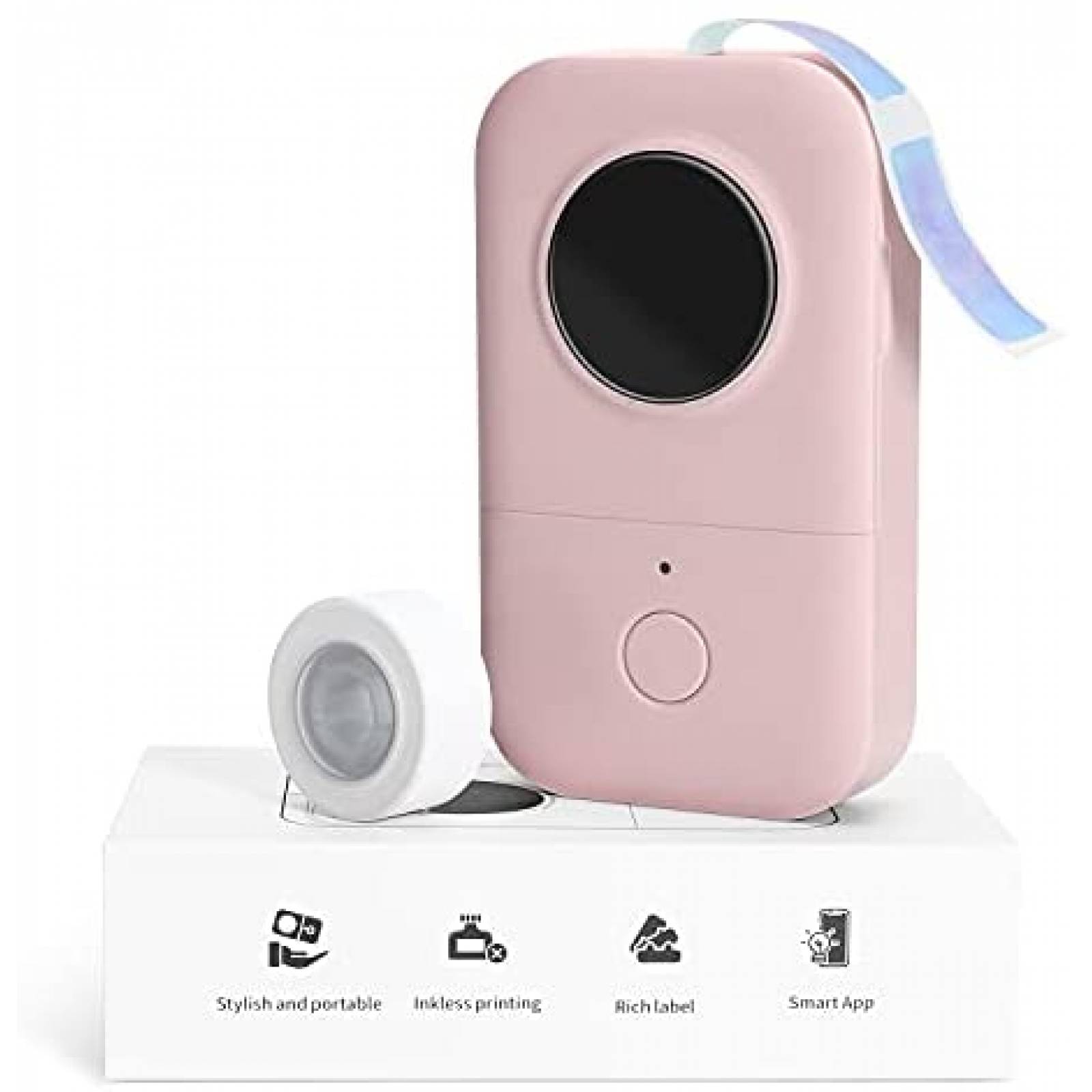 Etiquetadora Phomemo D30 Portatil Inalambrica -Rosa