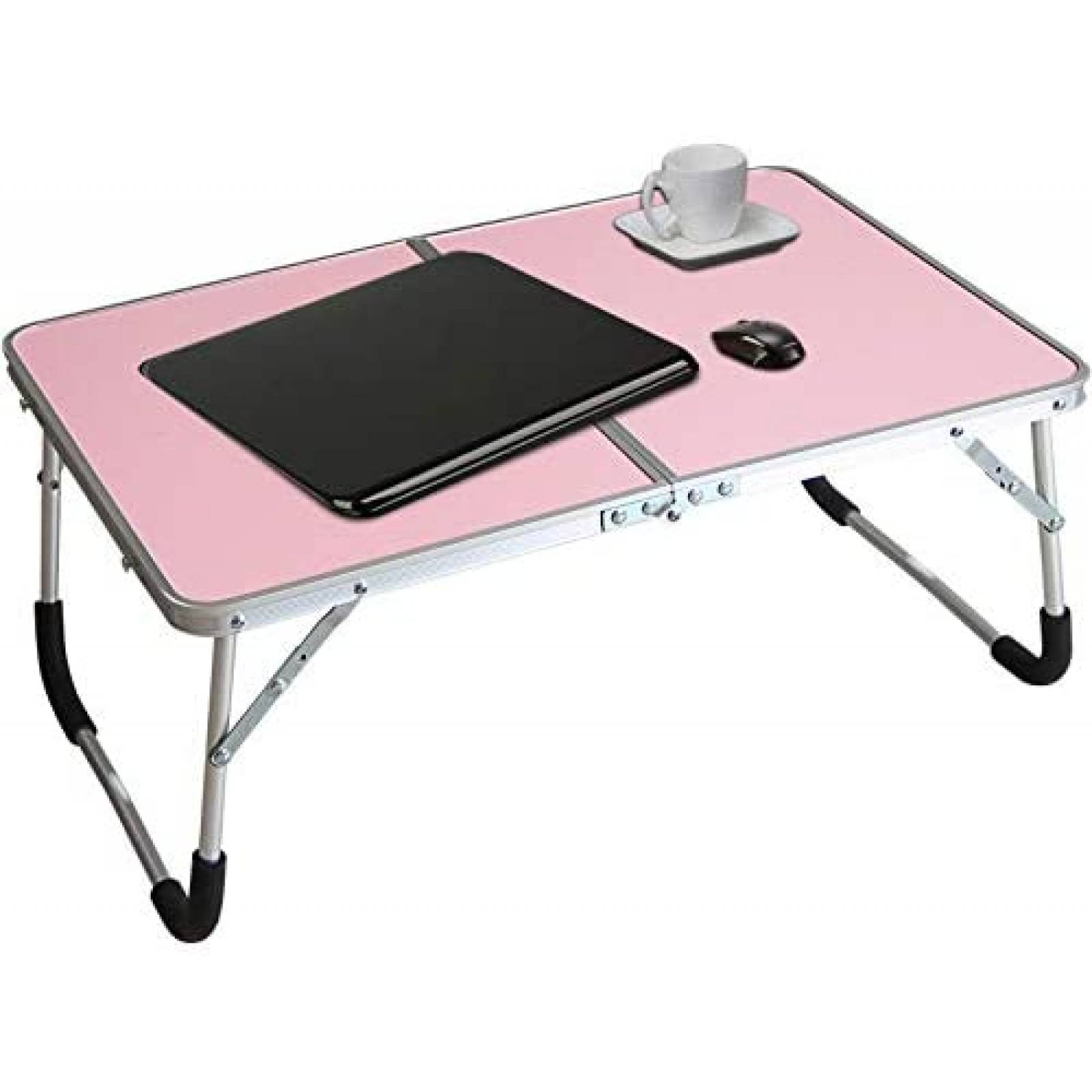 Mesita De Cama Jucaifu Plegable Para Laptop De 16'' -Rosa