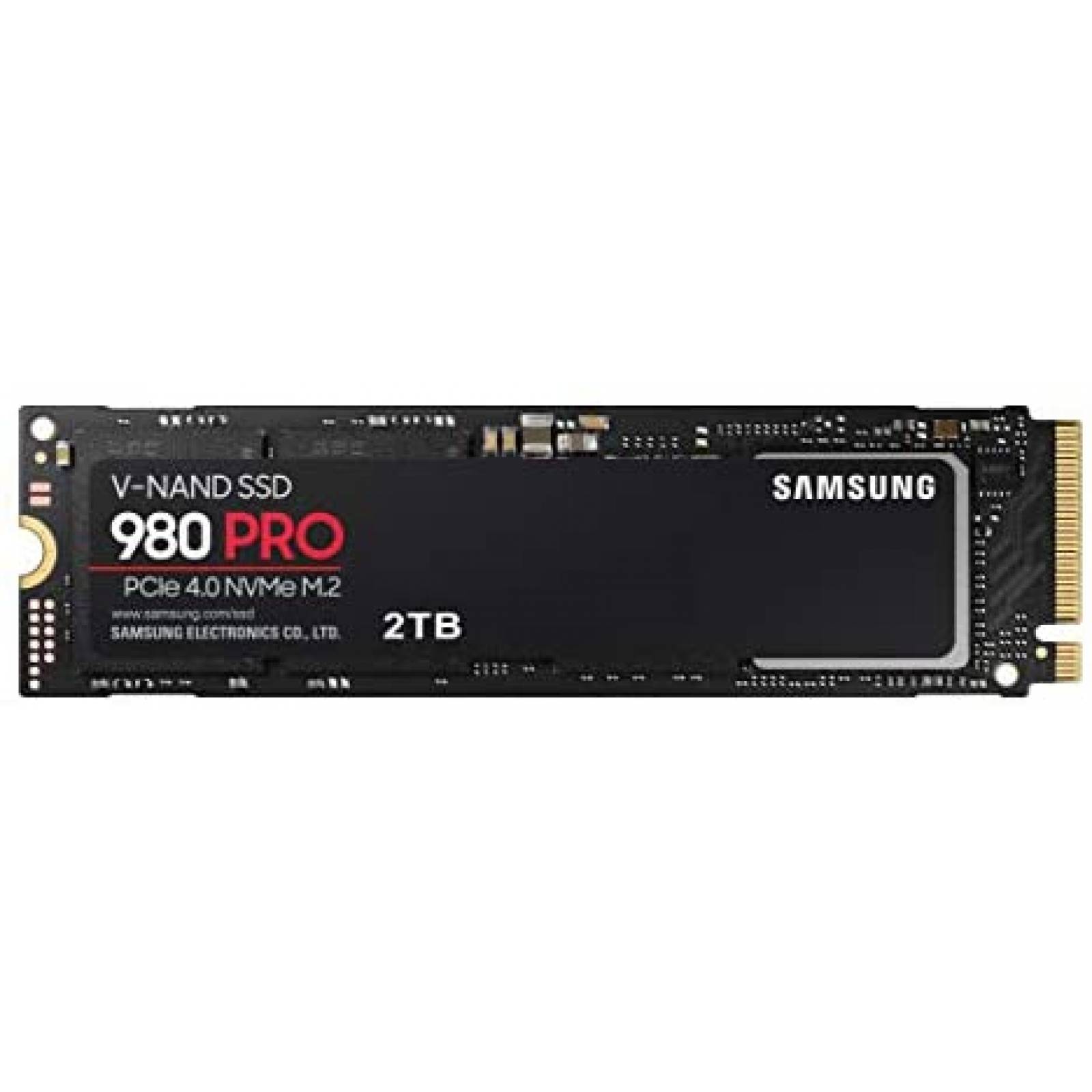 SSD Samsung 980 PRO 2TB PCIe NVMe Gen 4 M.2 de 7000Mbps