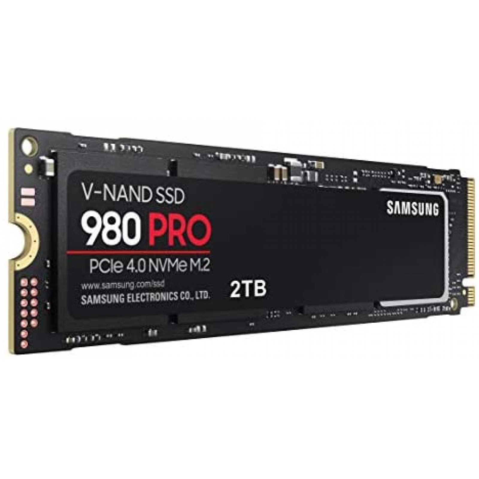 SSD Samsung 980 PRO 2TB PCIe NVMe Gen 4 M.2 de 7000Mbps