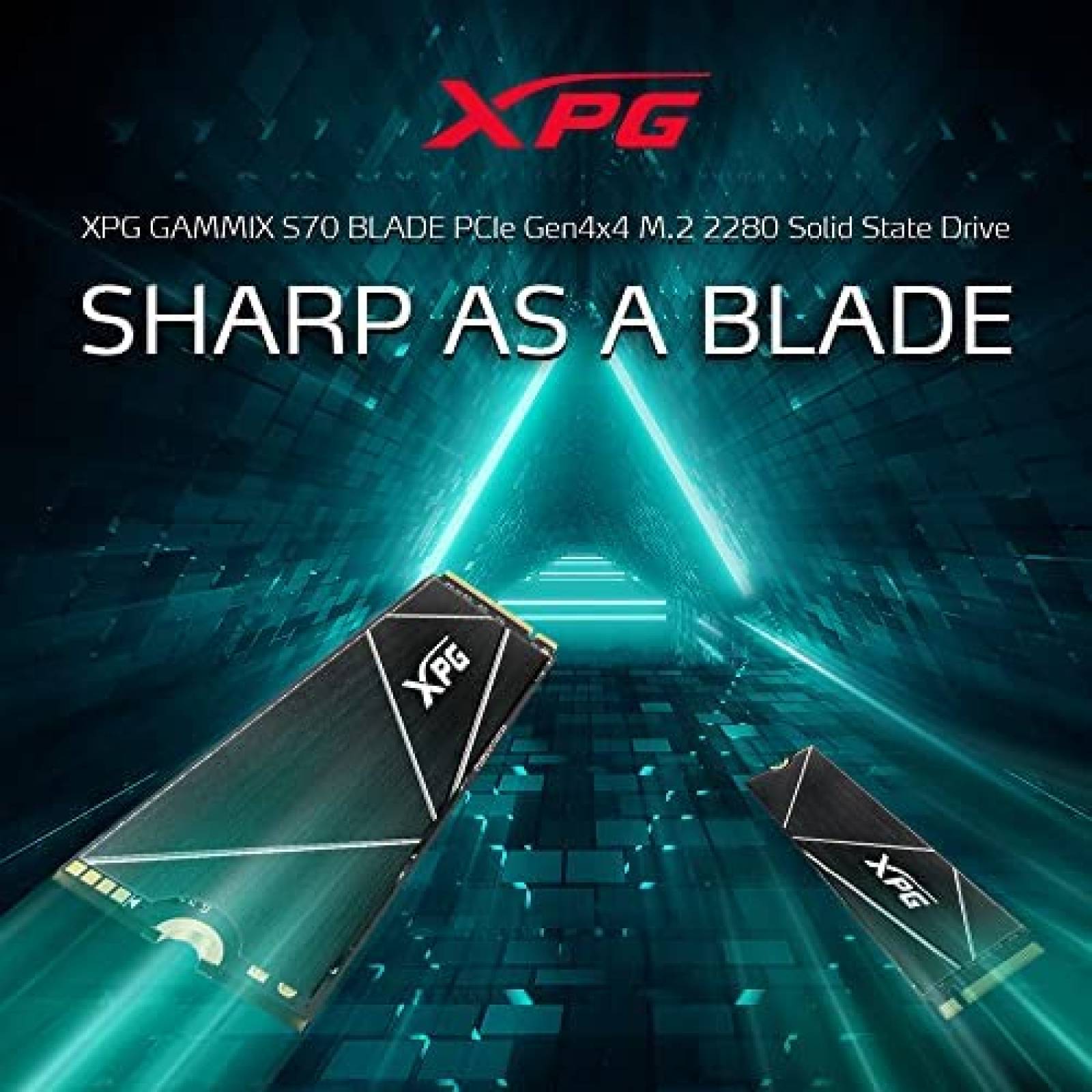 SSD XPG GAMMIX S70 Blade de 2TB 7,400 MB/s para PS5