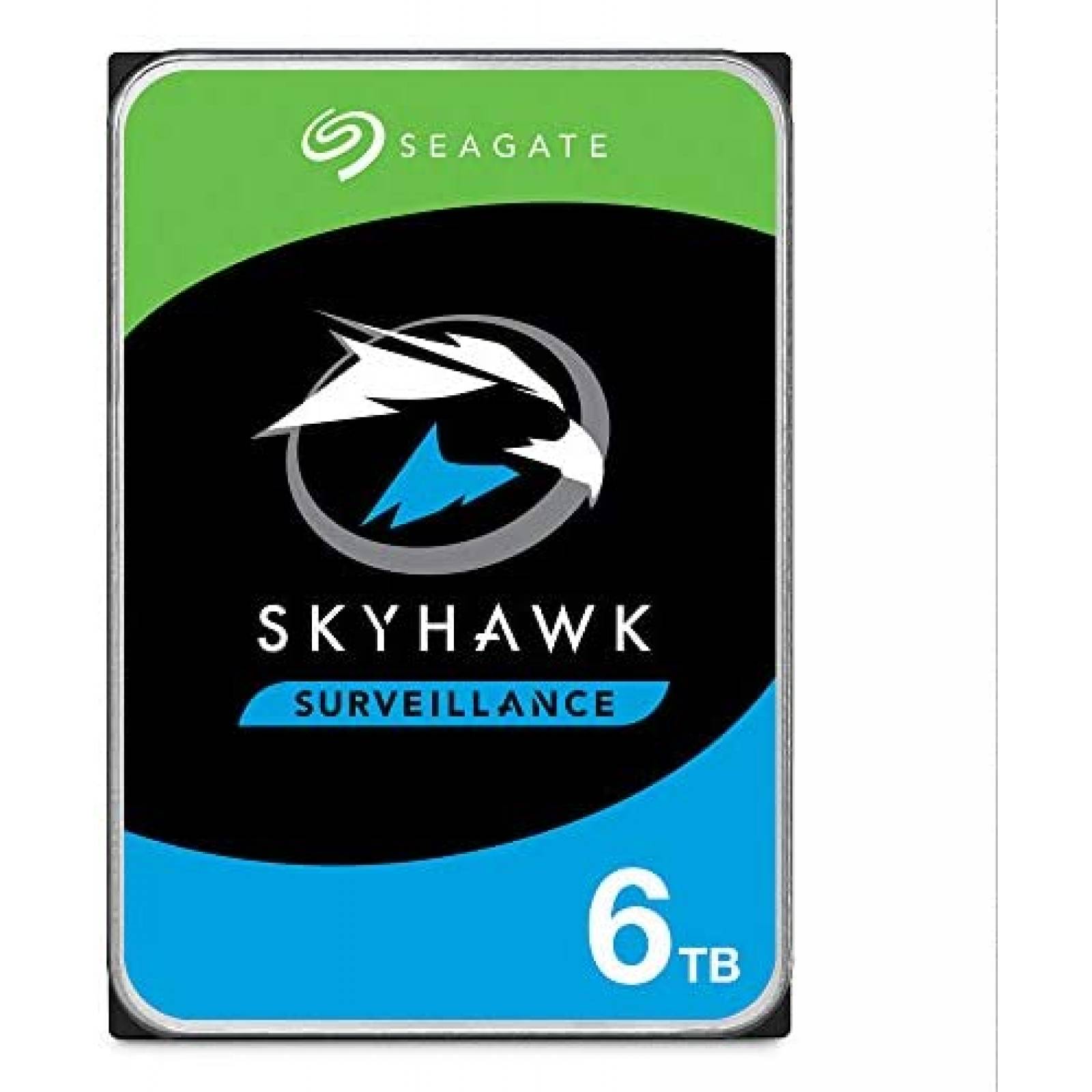 Disco duro interno Seagate Skyhawk 6TB 6GB/s 256MB -Negro